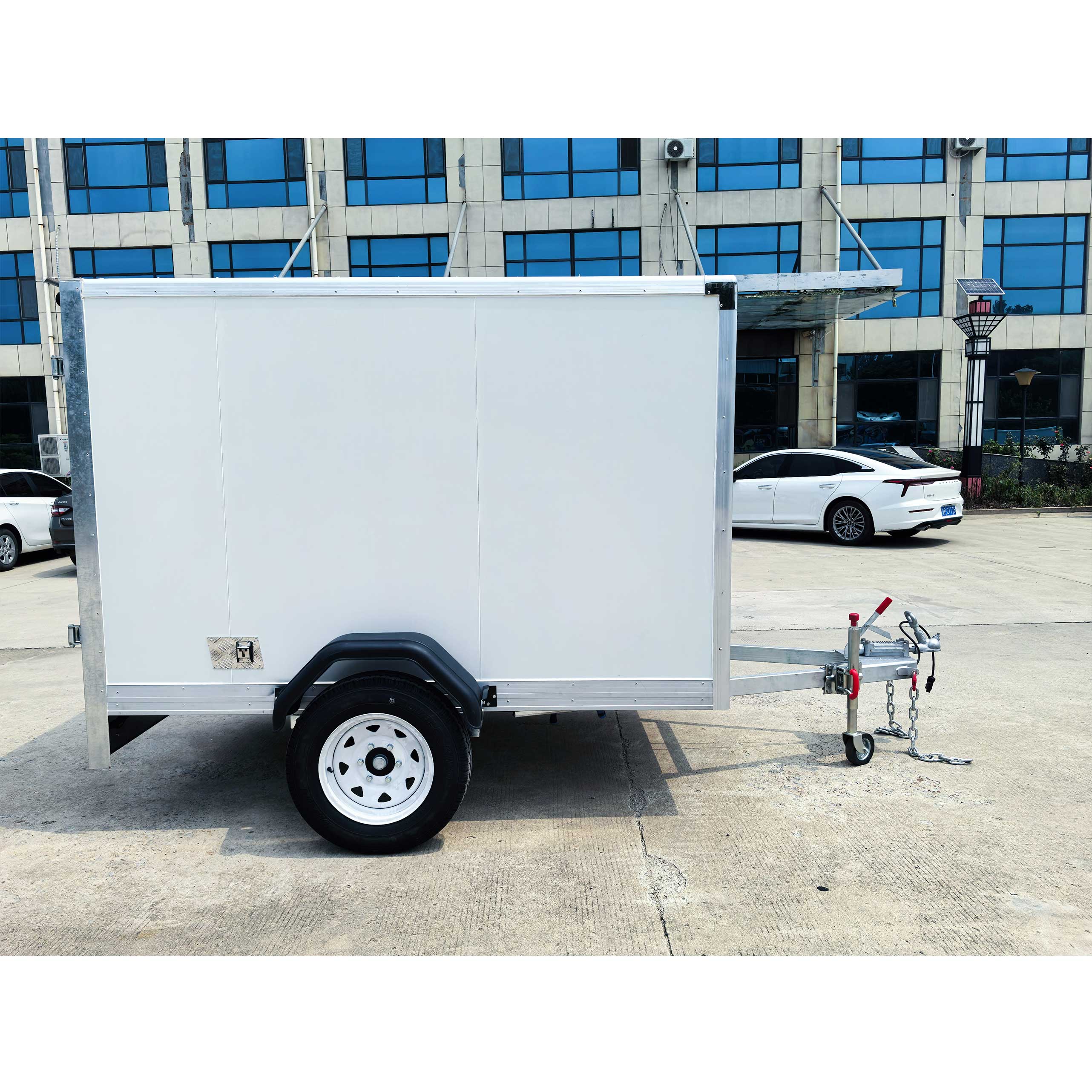 New Zealand standard single-axle box-type trailer