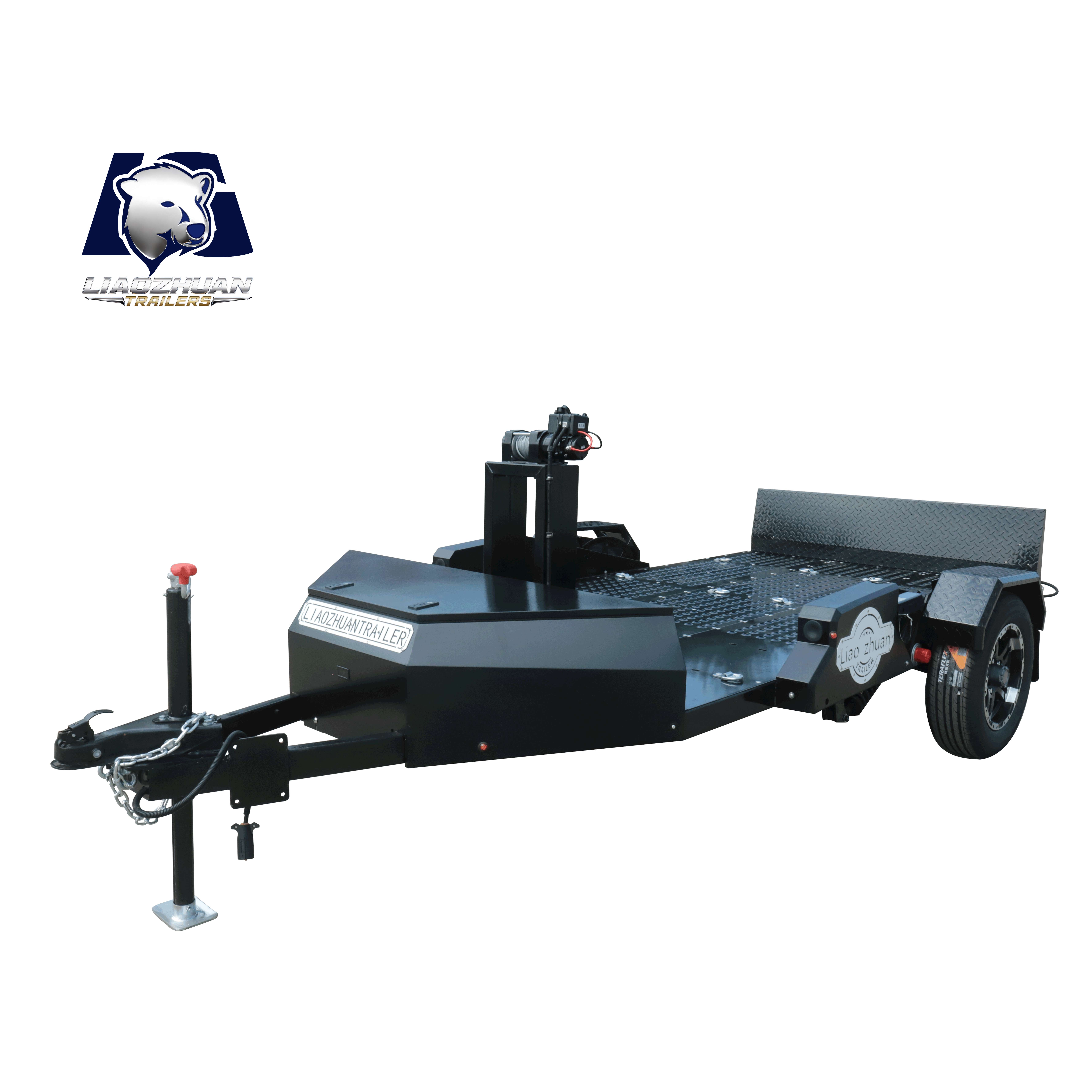 Single-axis Mobile Energy Storage Device Trailer 1500kg ATM