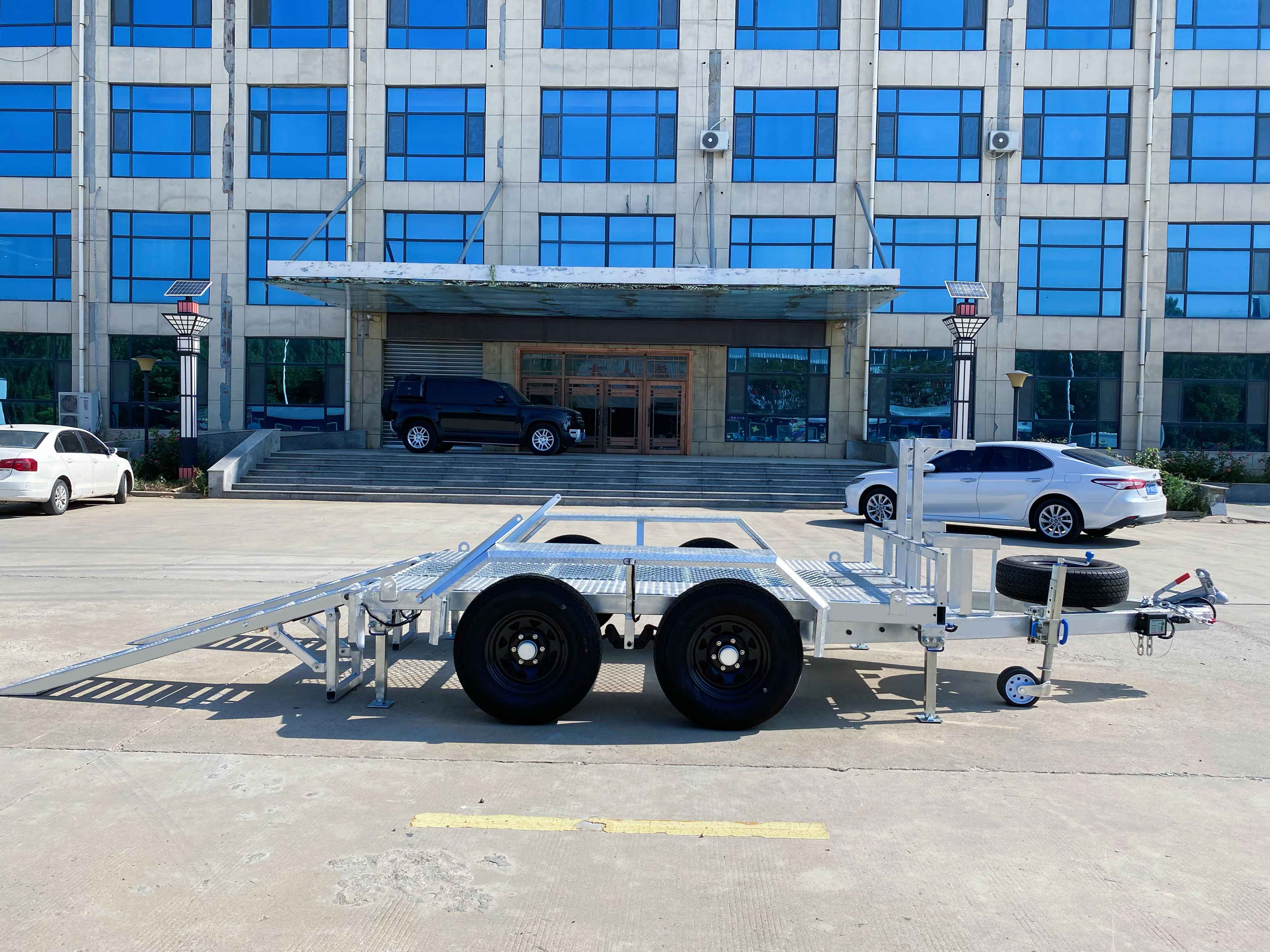 ATM4000kg small excavator agricultural trailer