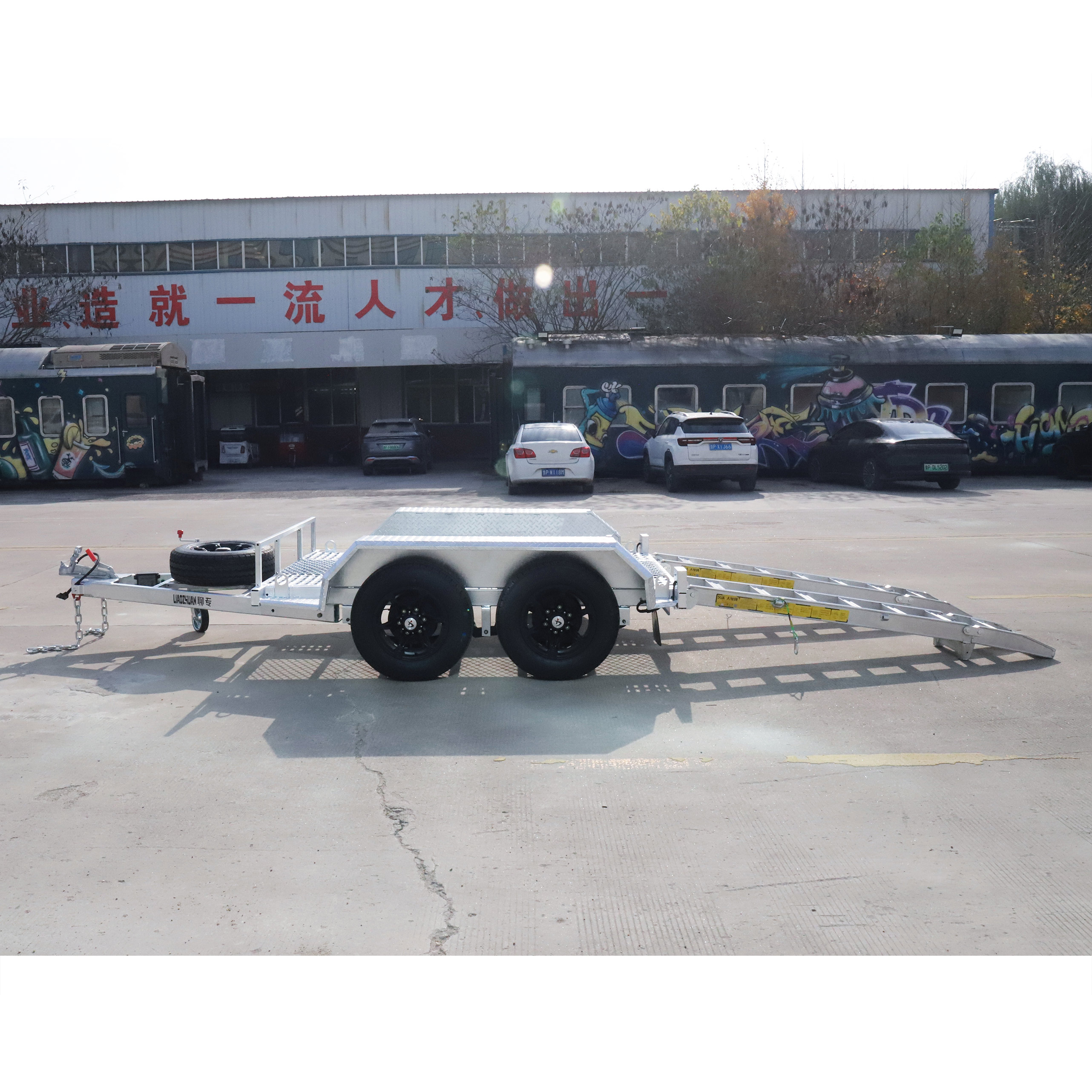 Excavator trailer