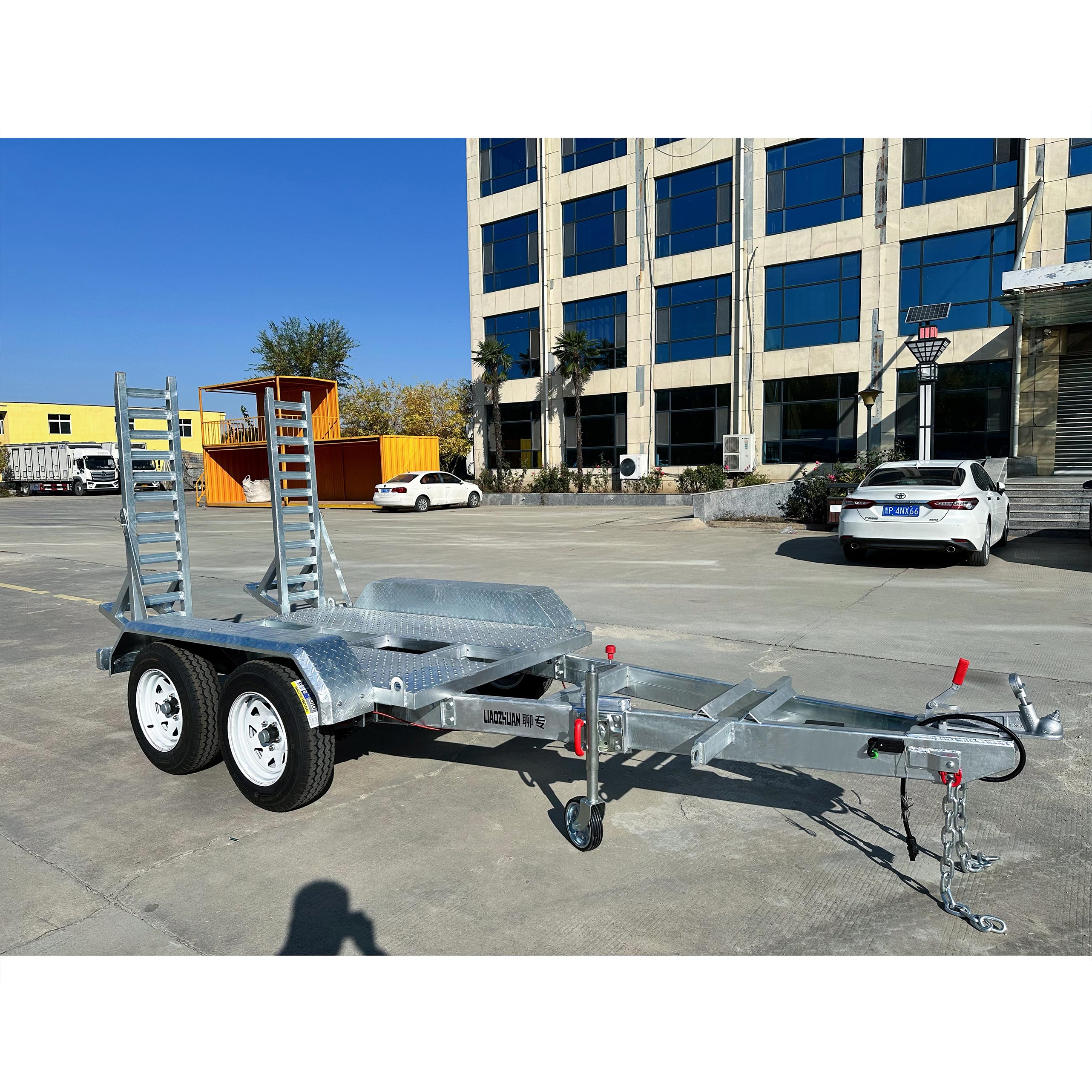 Excavator trailer