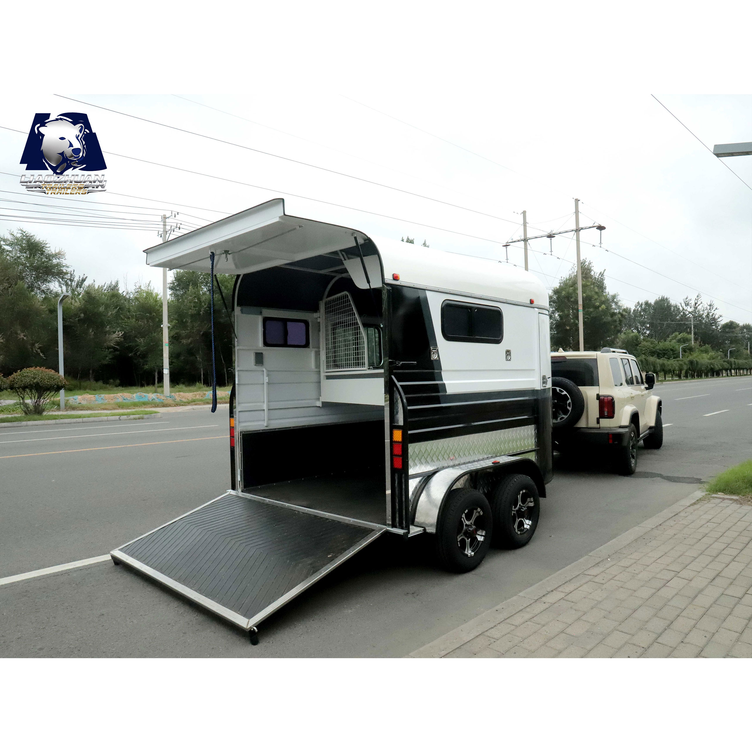 Horse float trailer