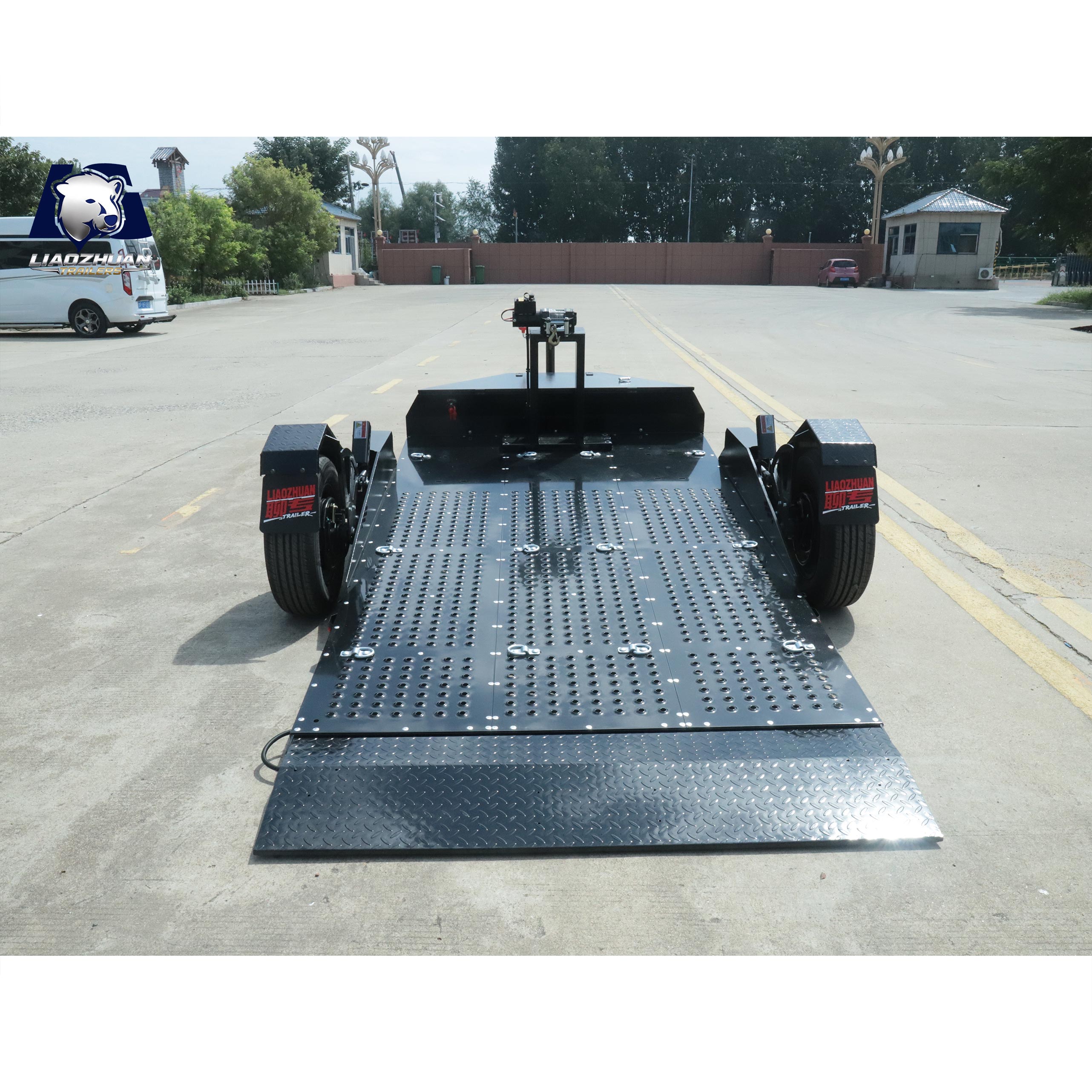 Single-axis Mobile Energy Storage Device Trailer 1500kg ATM