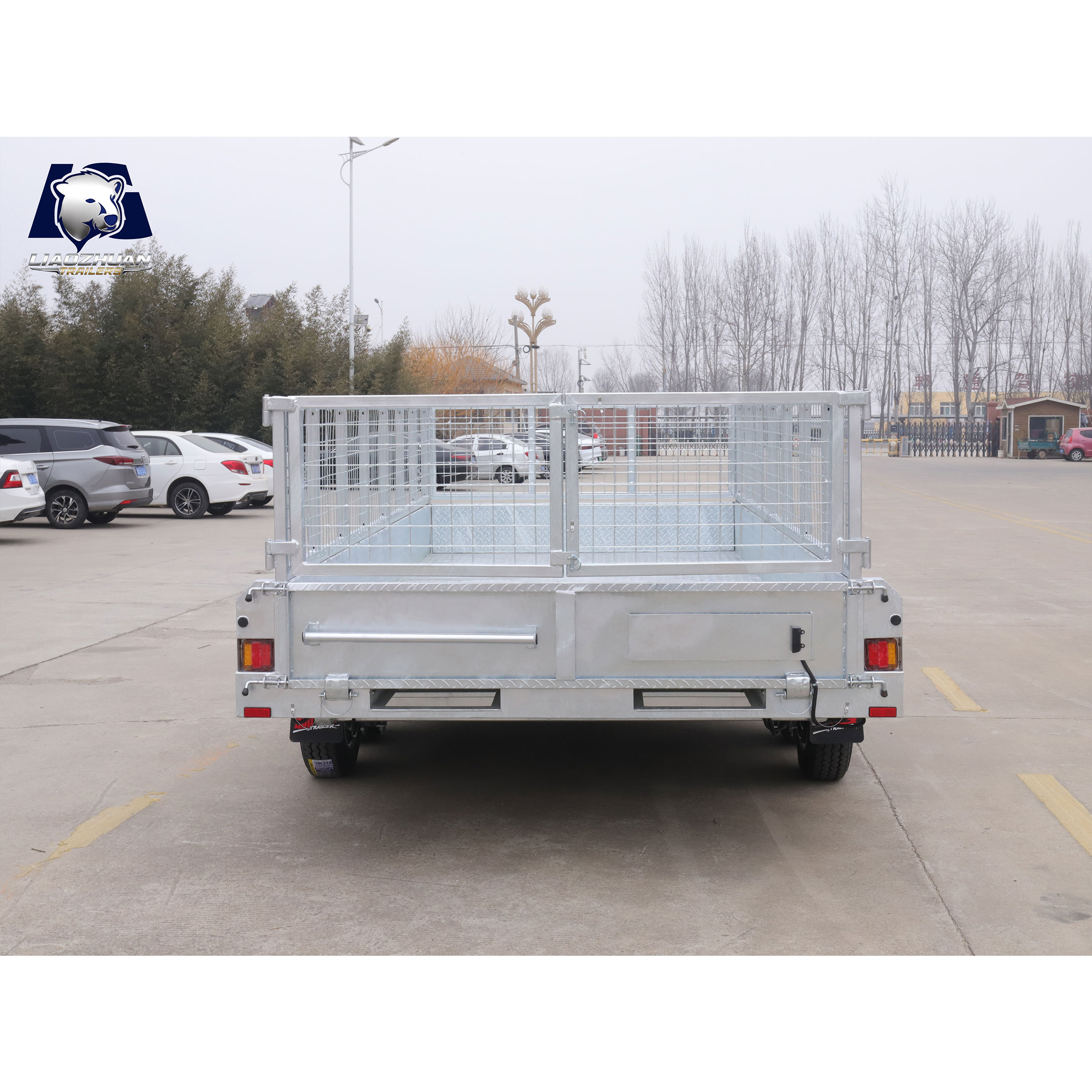 14x6 Hydraulic Tipper Galvanised Box Trailer 3500kg ATM (Electric Brake)