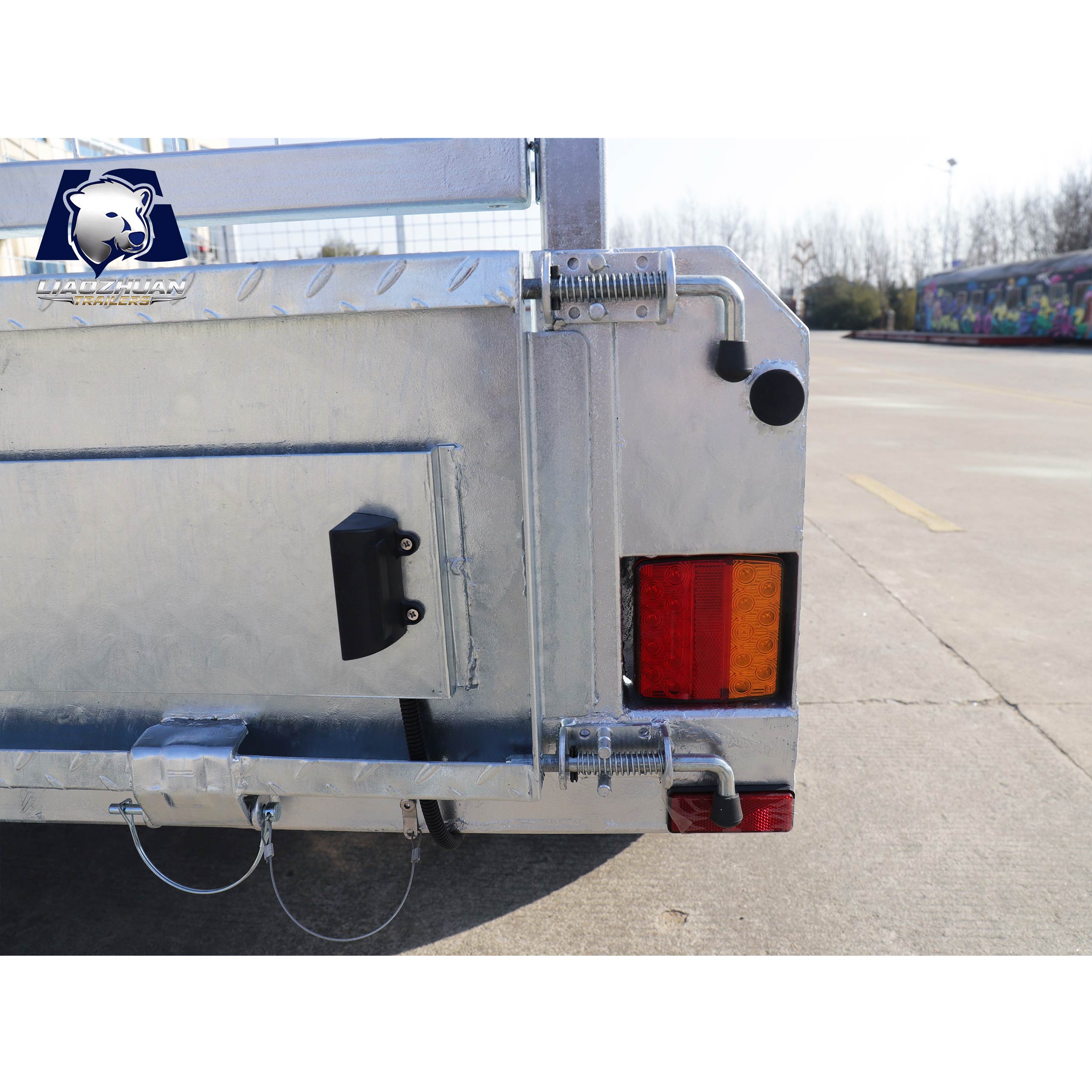 10x5 Hydraulic Tipper Galvanised Box Trailer 3500kg ATM (Electric Brake)
