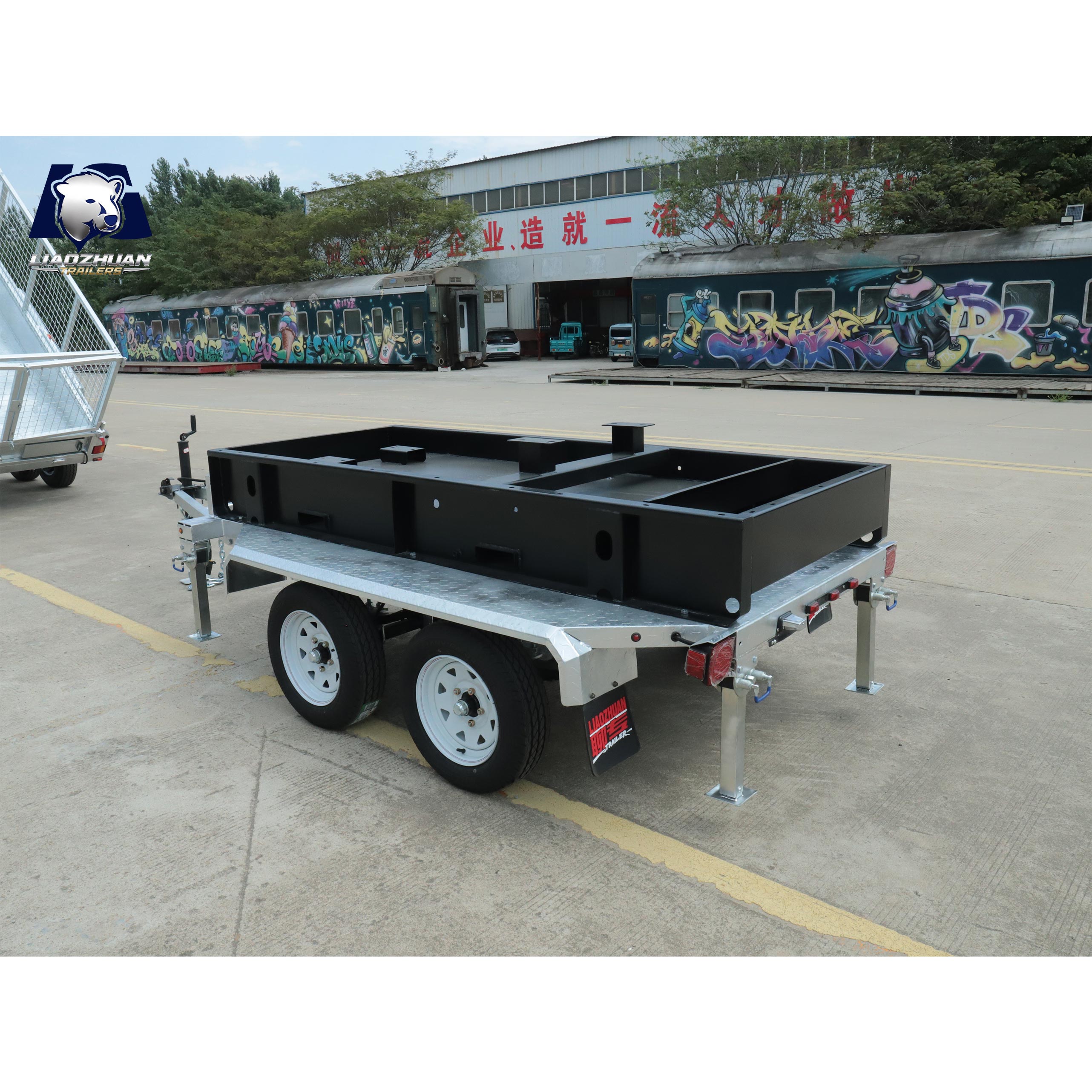 Dual-axis generator trailer ATM2000kg