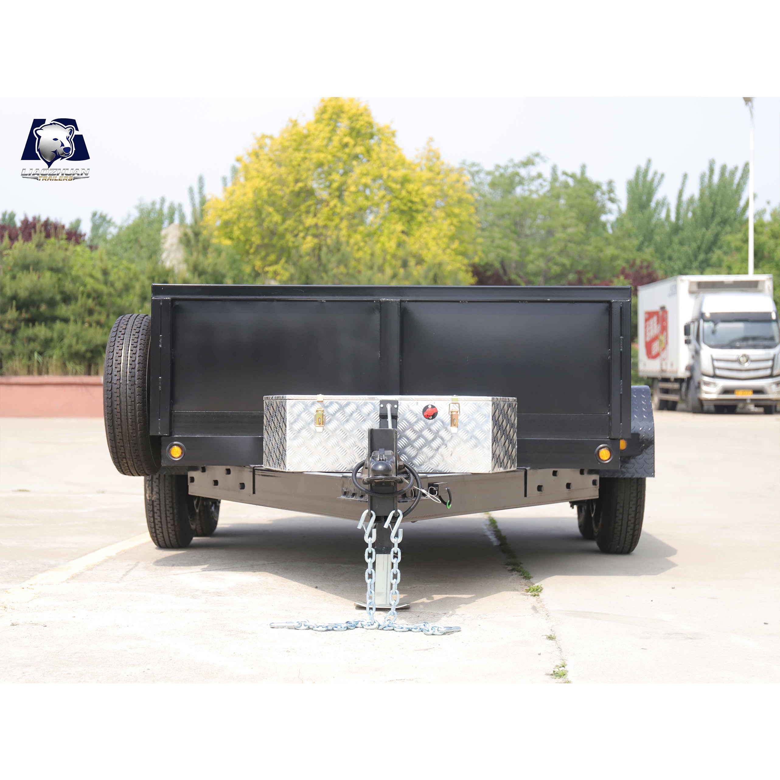 10x5 Hydraulic Dual-axis Tipper Painting Trailer 3000kg ATM (Electric Brake)