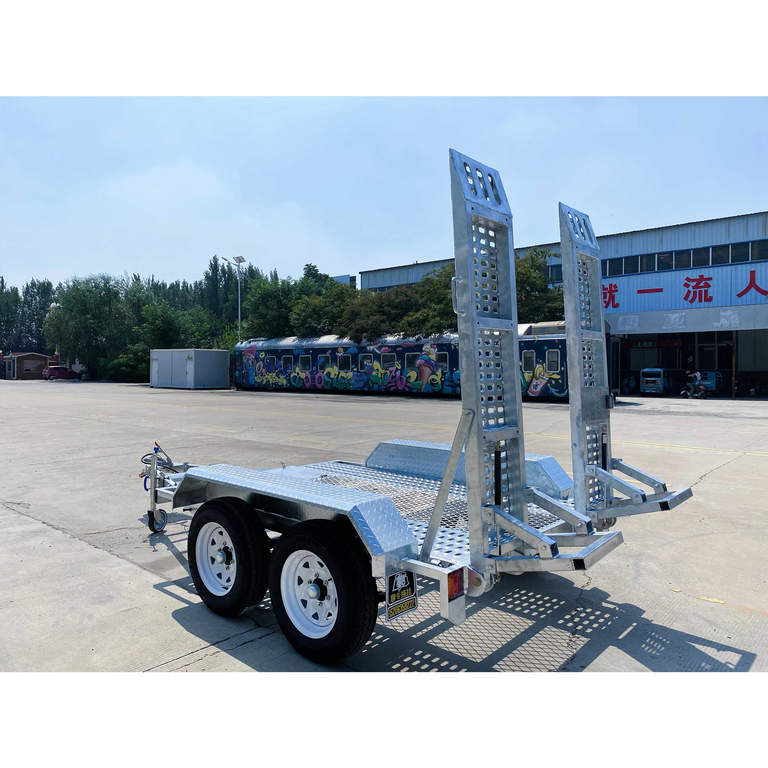 ATM3000KG 小型挖掘机拖车