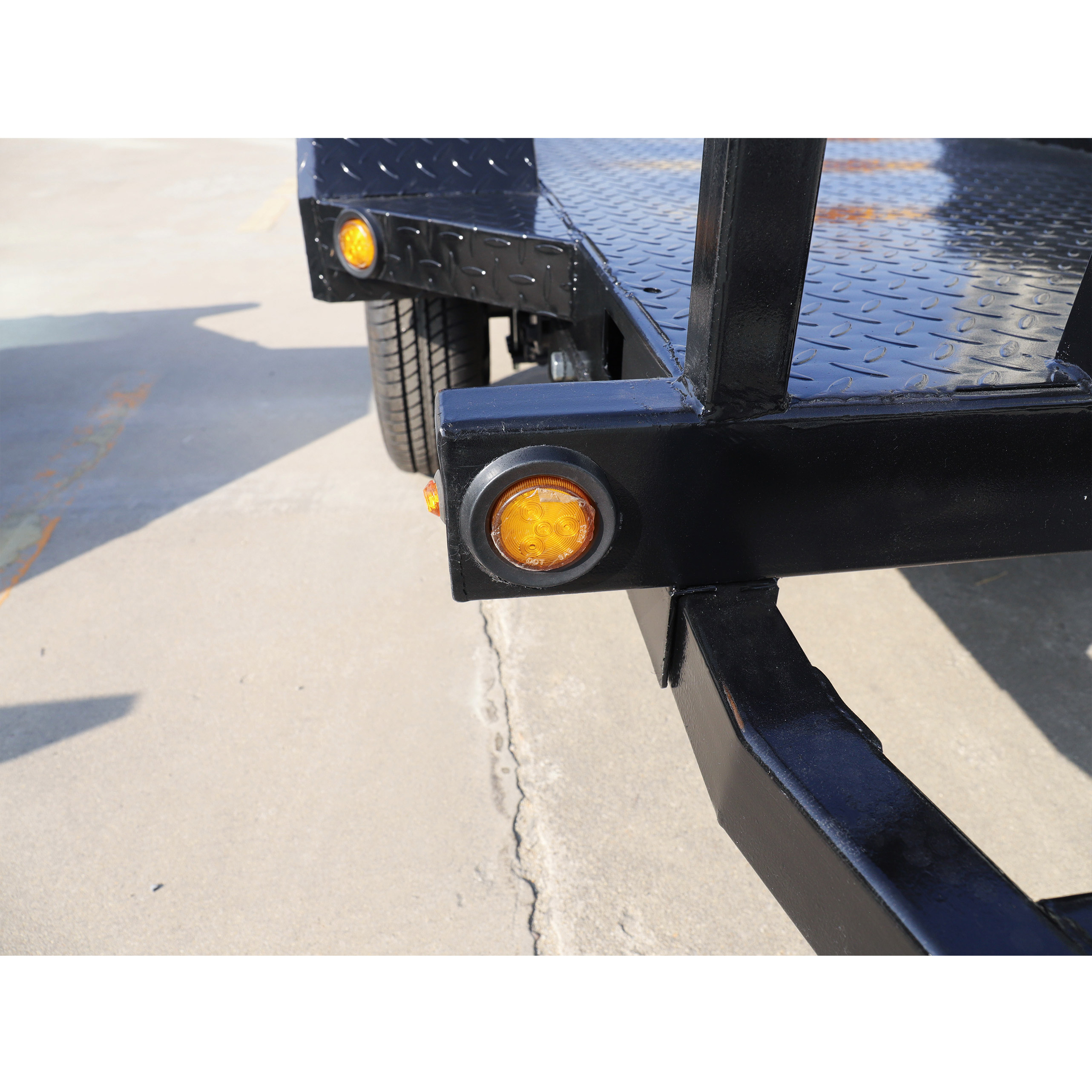 US ATM1340kg Single-shaft generator trailer