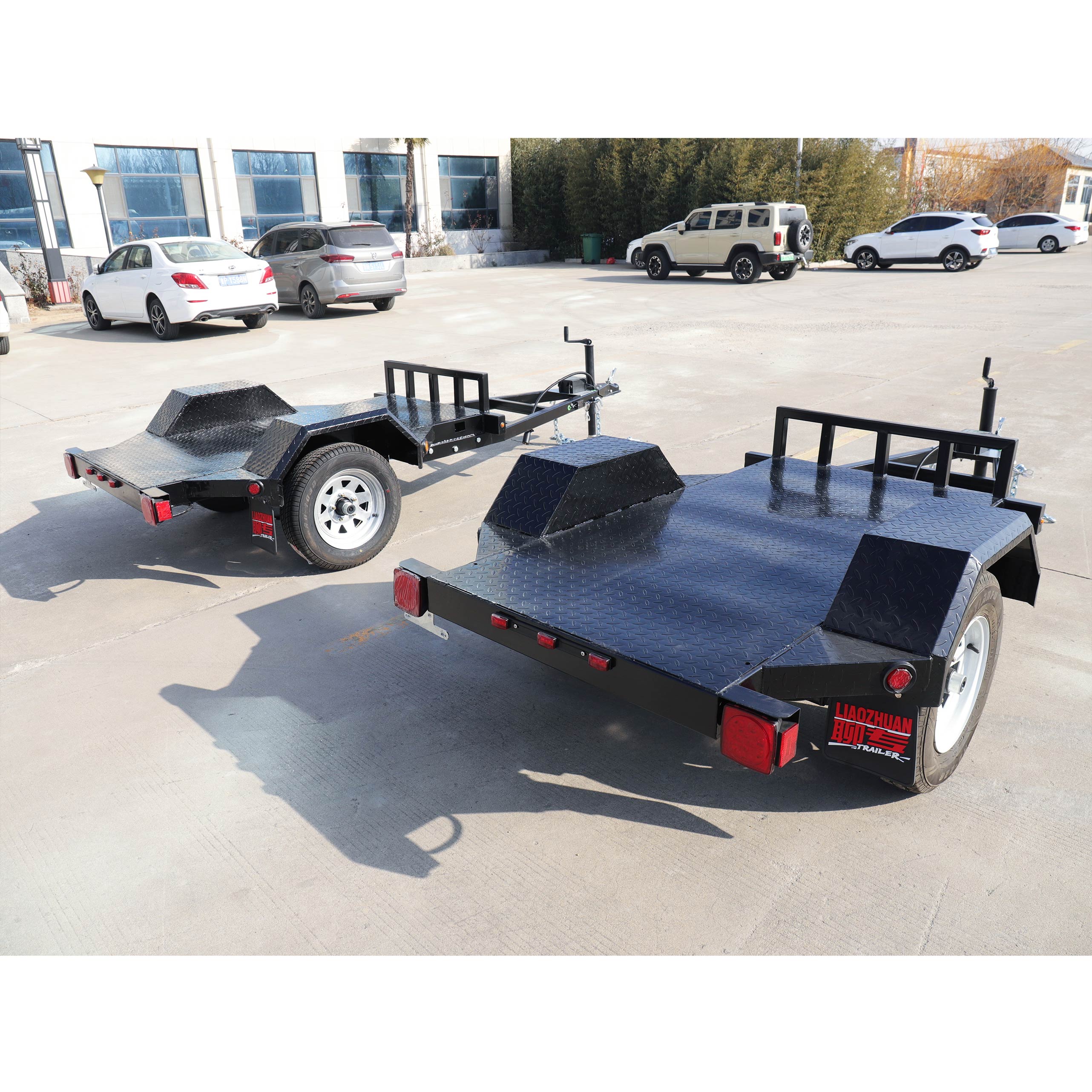 US ATM1340kg Single-shaft generator trailer