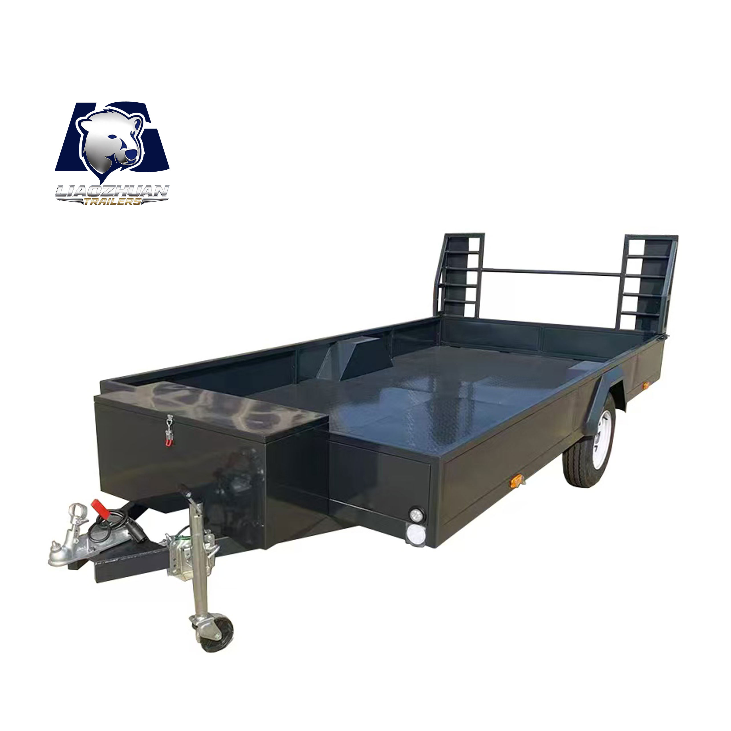 Middle axle trailer