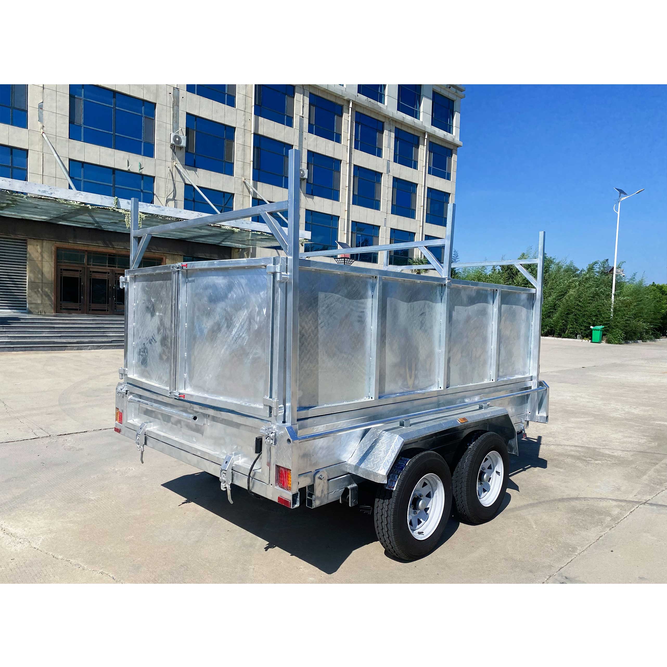 Two-axle series box trailer