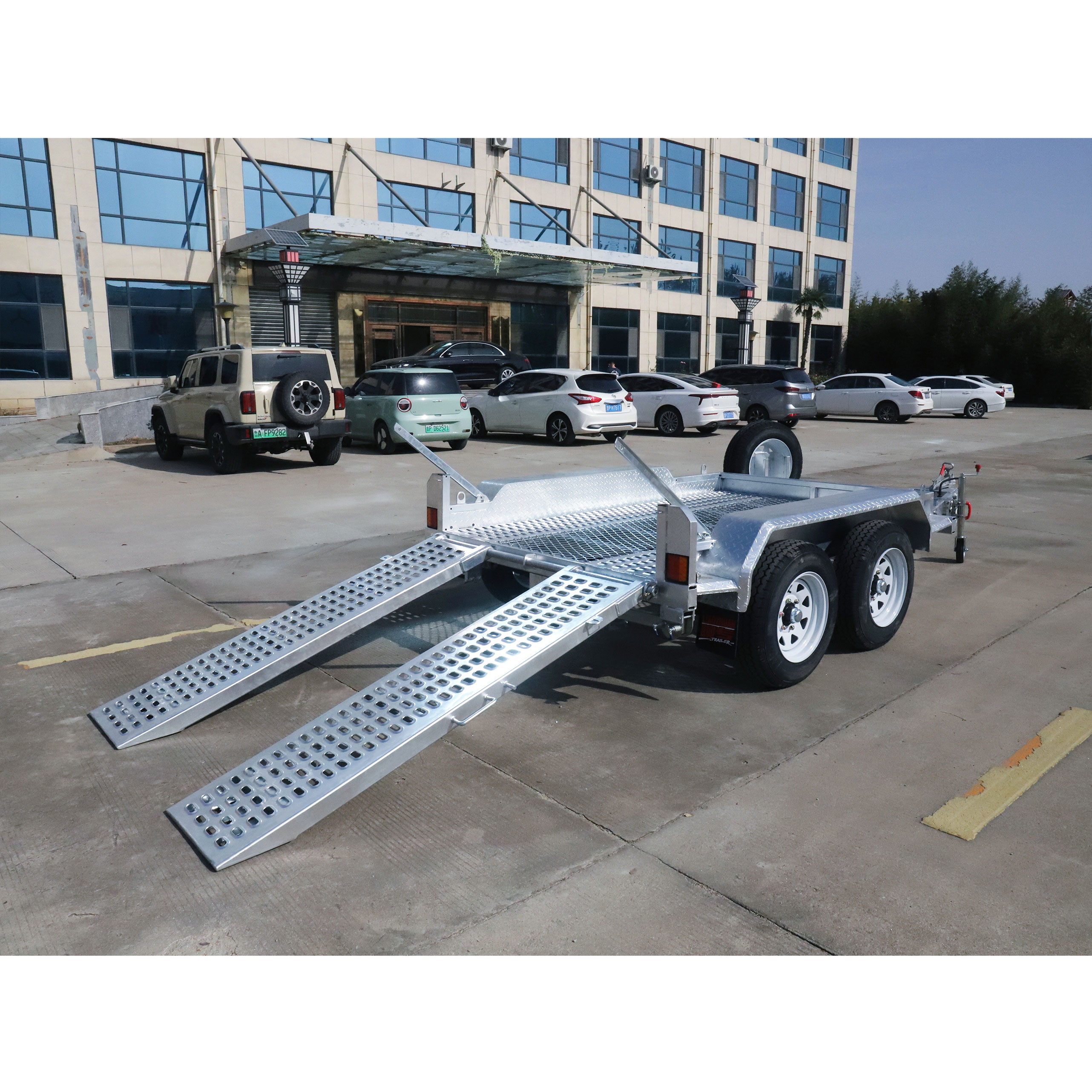Excavator trailer