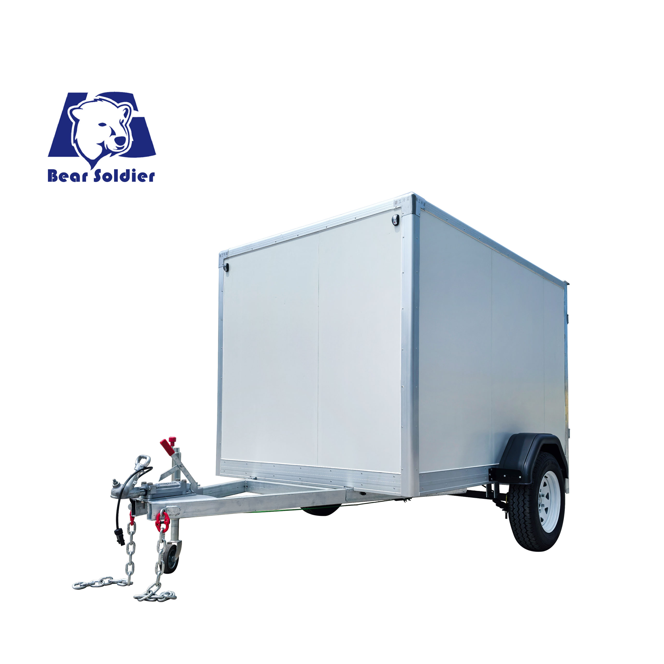 New Zealand standard single-axle box-type trailer