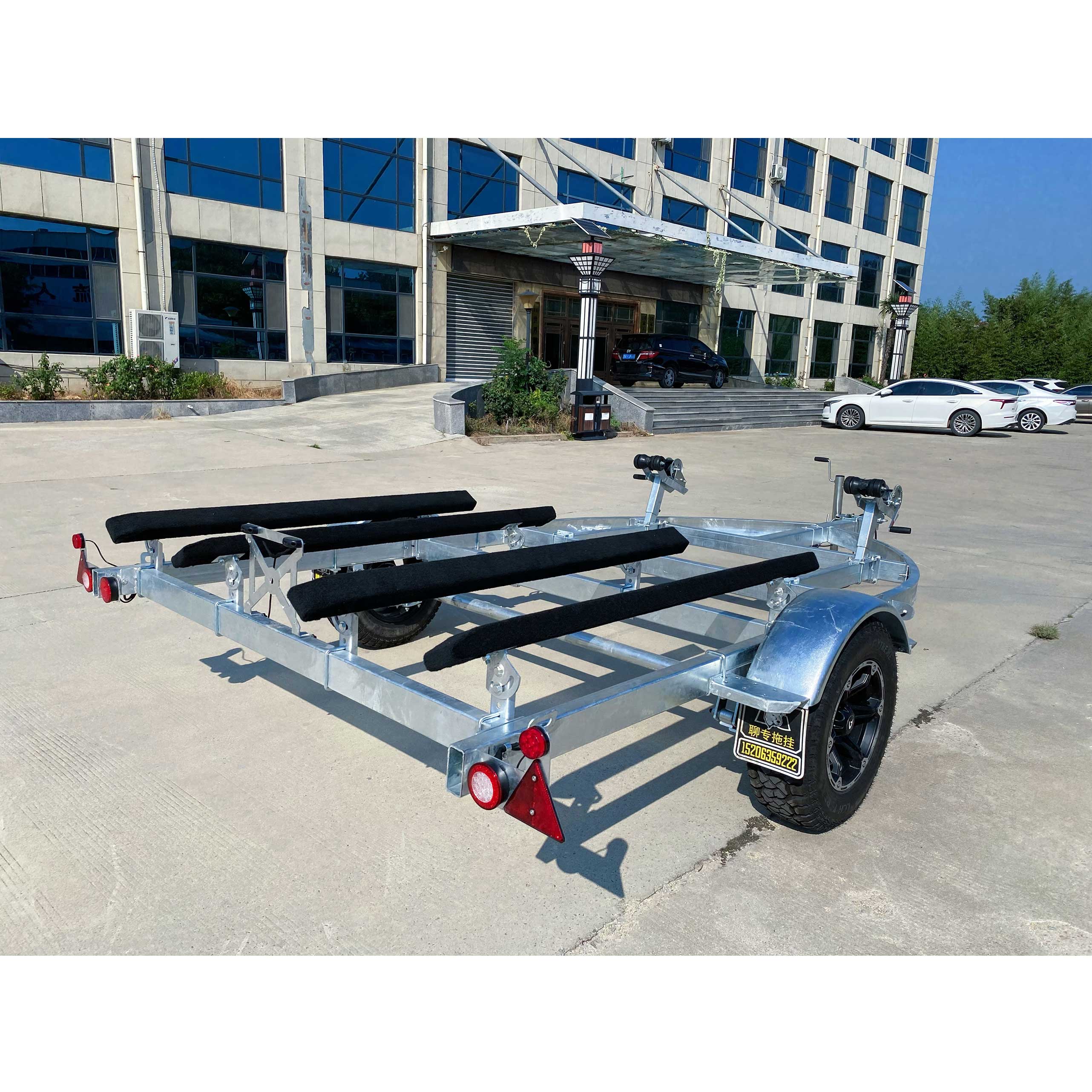 Double boat&Jetski trailer