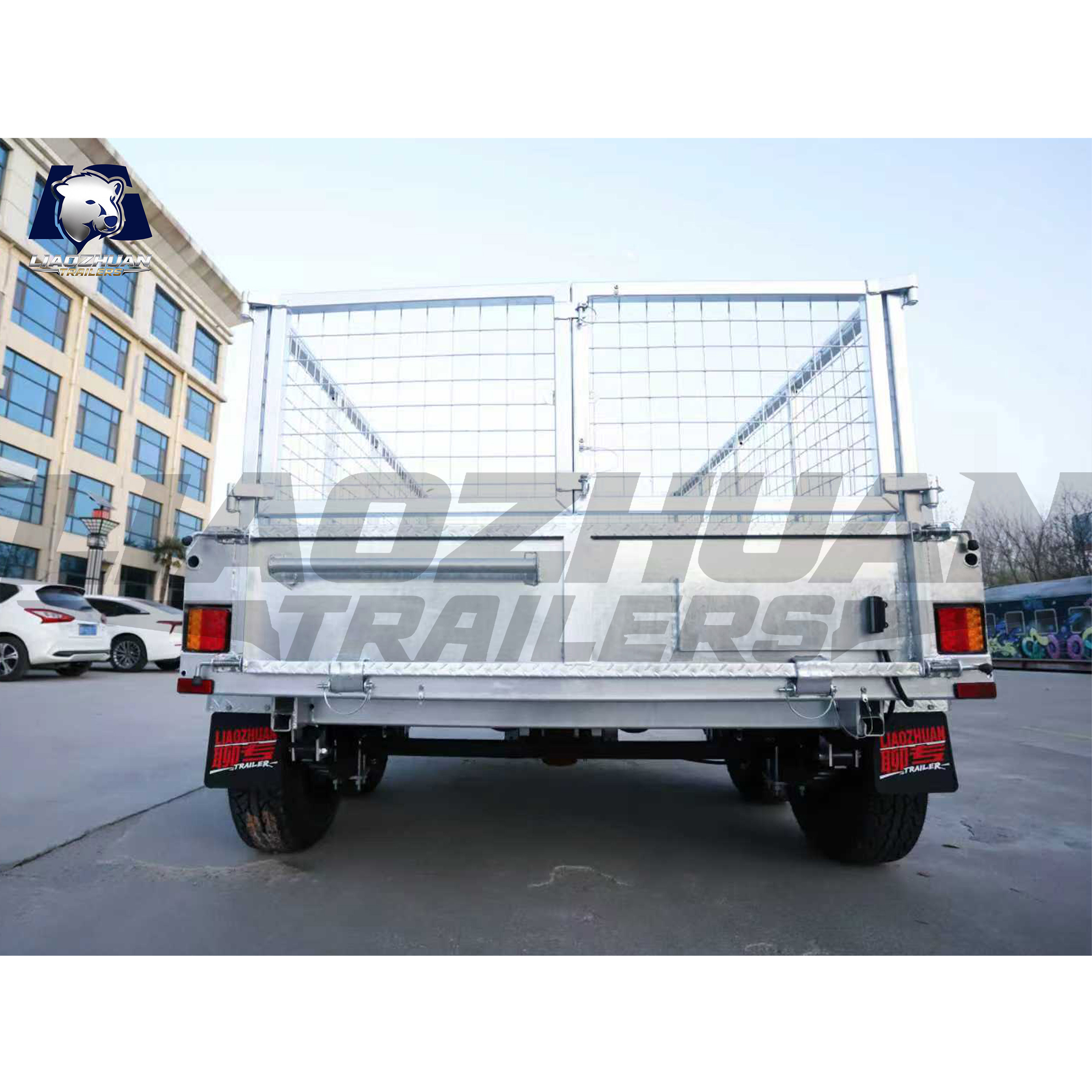 8x5 Hydraulic Tipper Galvanised Box Trailer 3200kg ATM (Electric Brake)