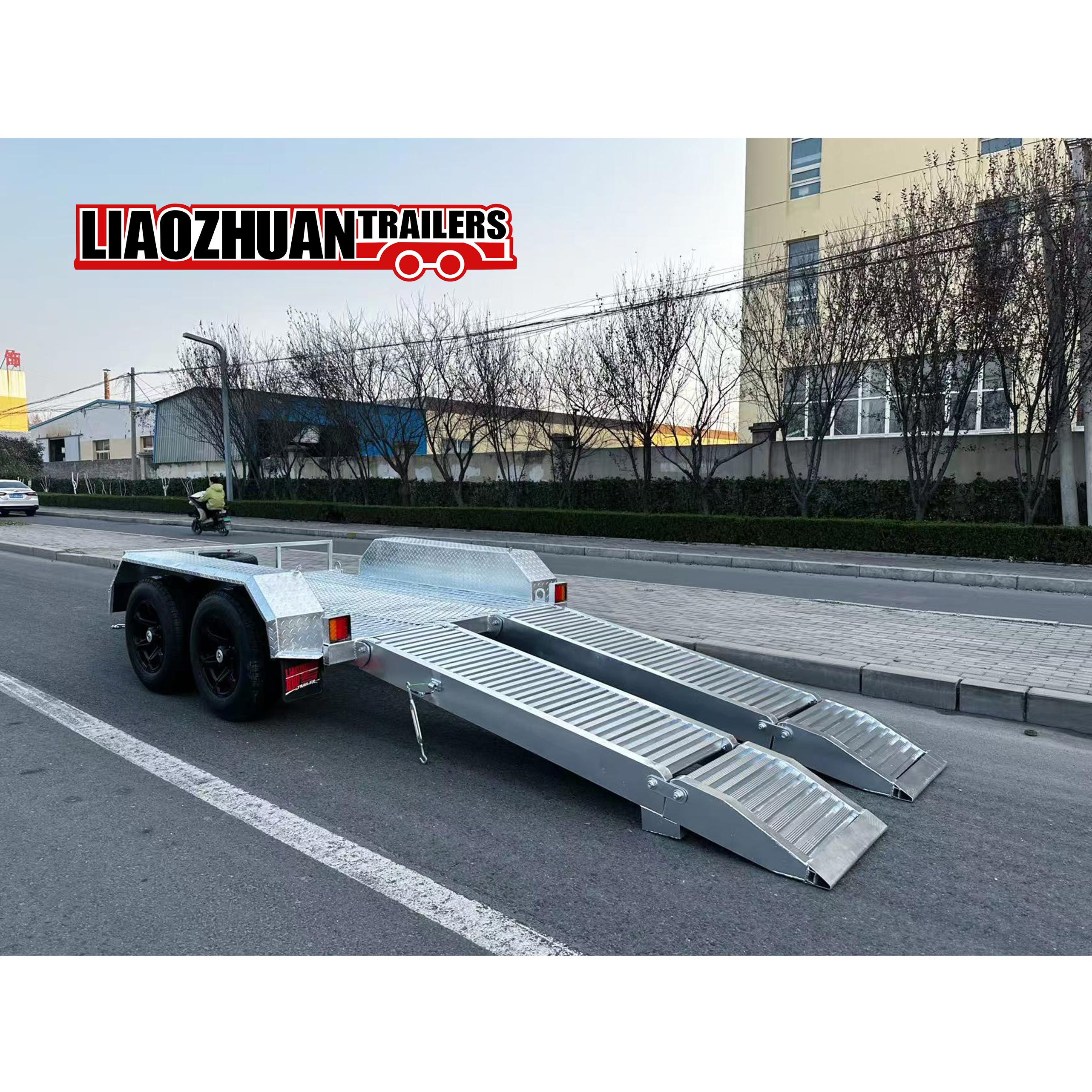 8×5 Double-axis Hot-Dip Galvanised Excavator Trailer 3500kg ATM