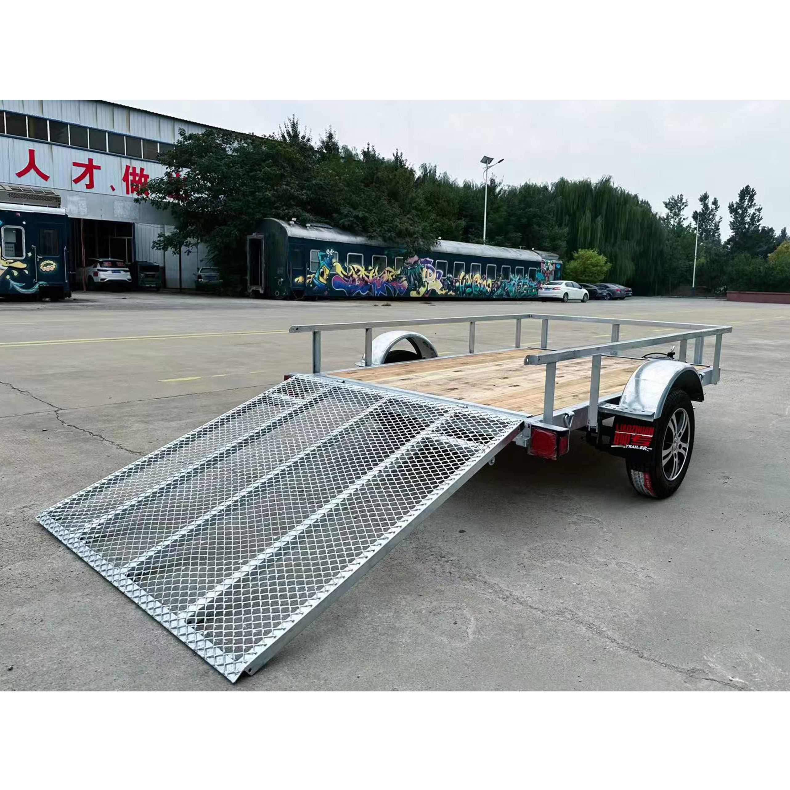 8×5 Single-axis trailer