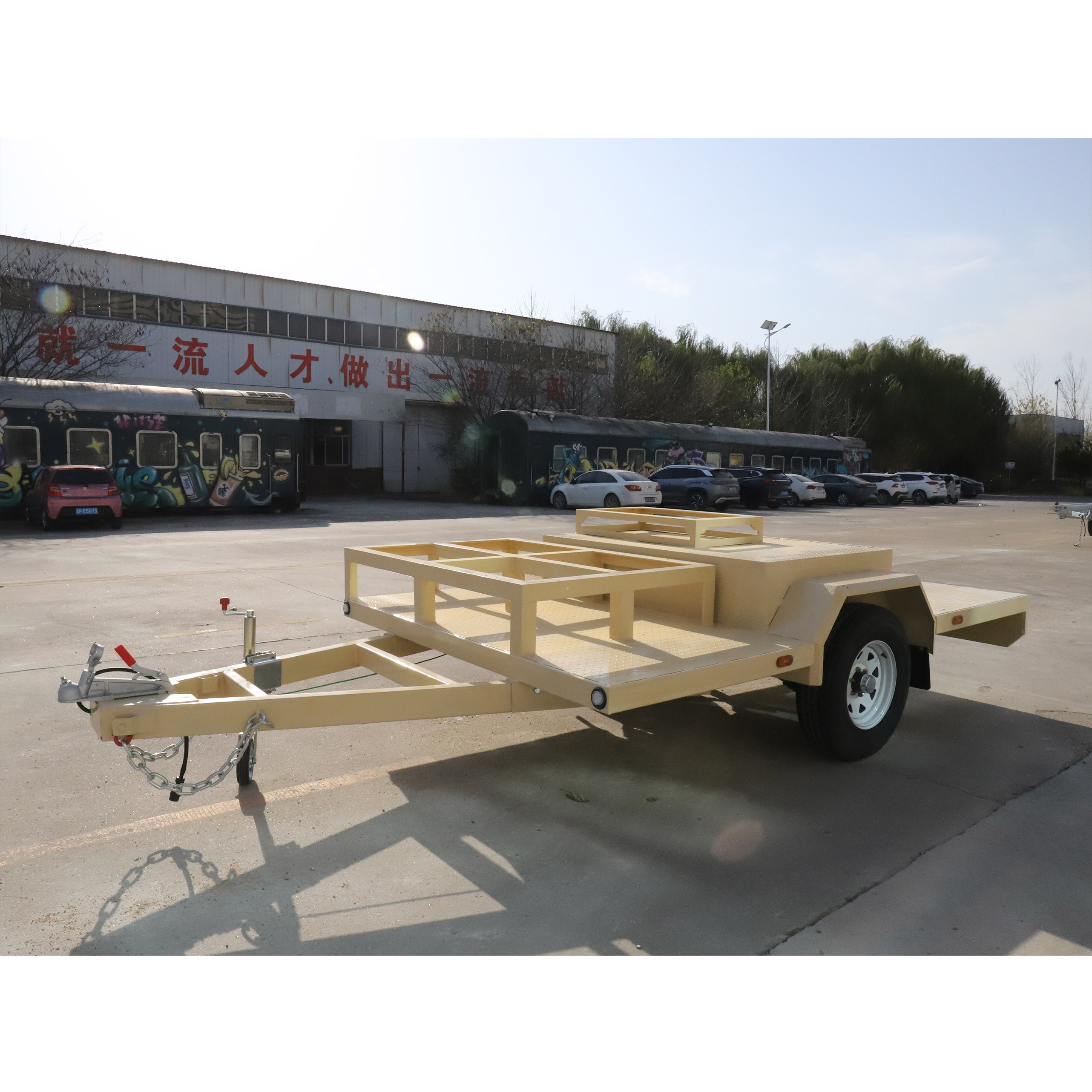 Energy storage equipment trailer