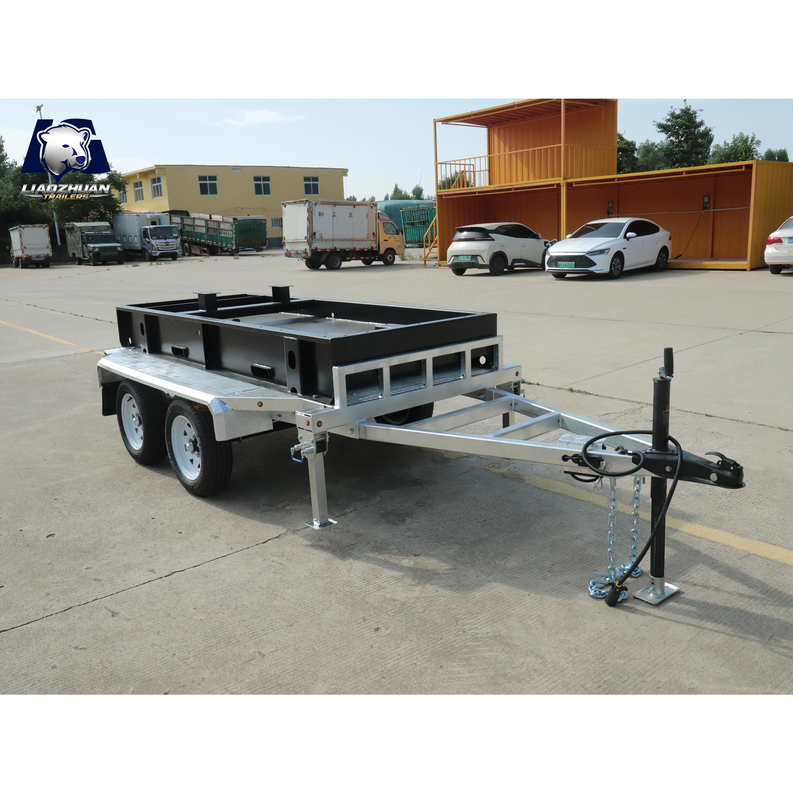 Dual-axis generator trailer ATM2000kg