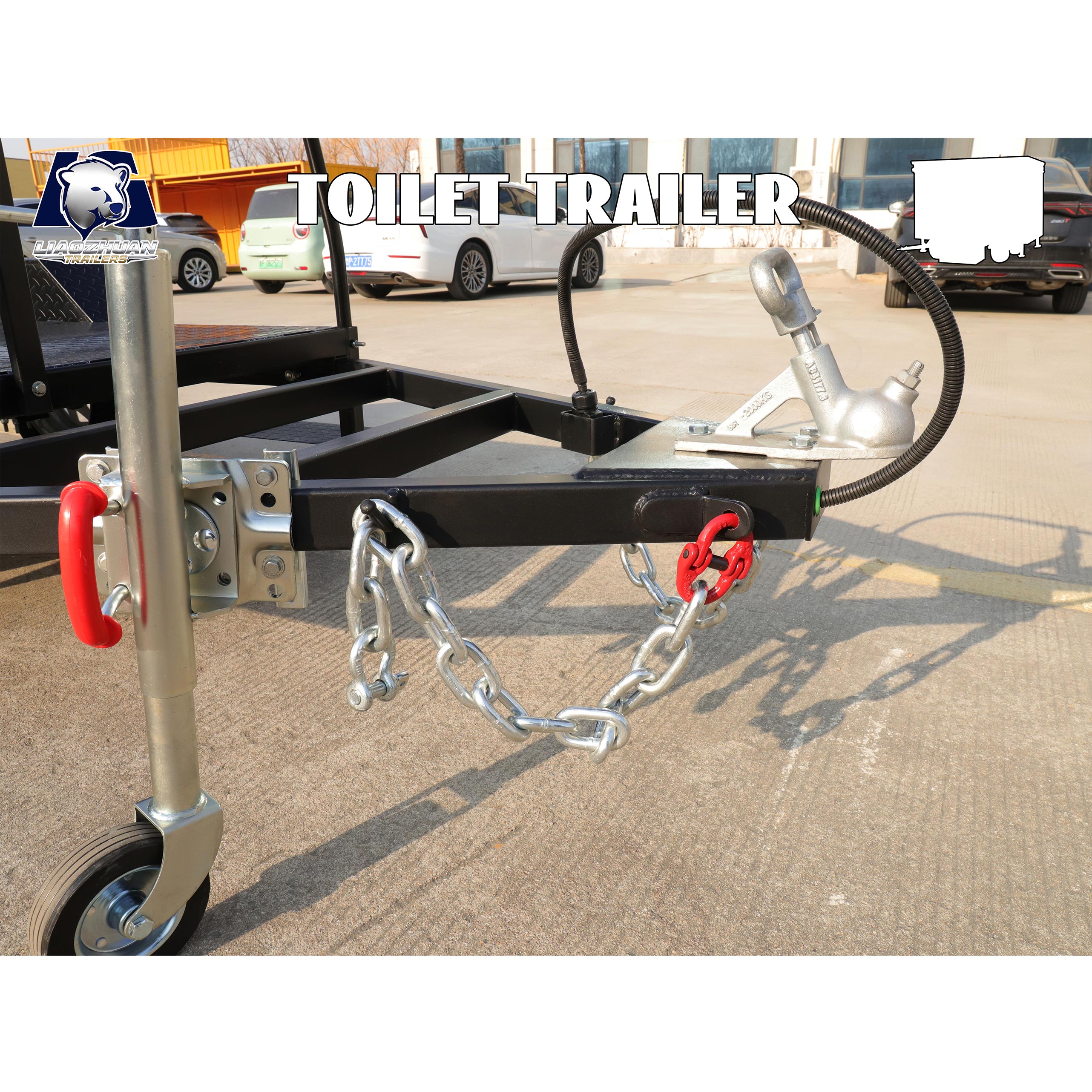 Toilet trailer