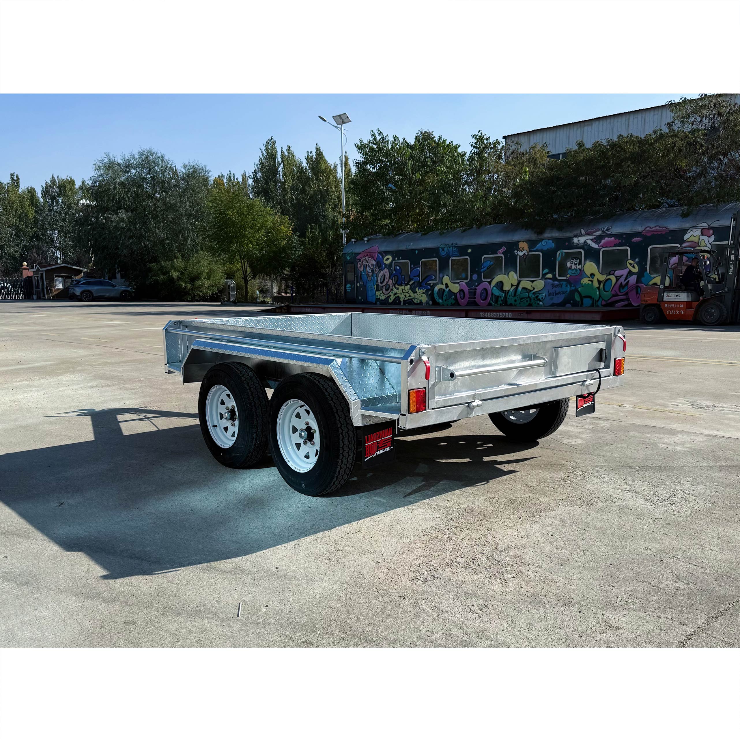 8*5 Tandem axle trailer ATM2000kg