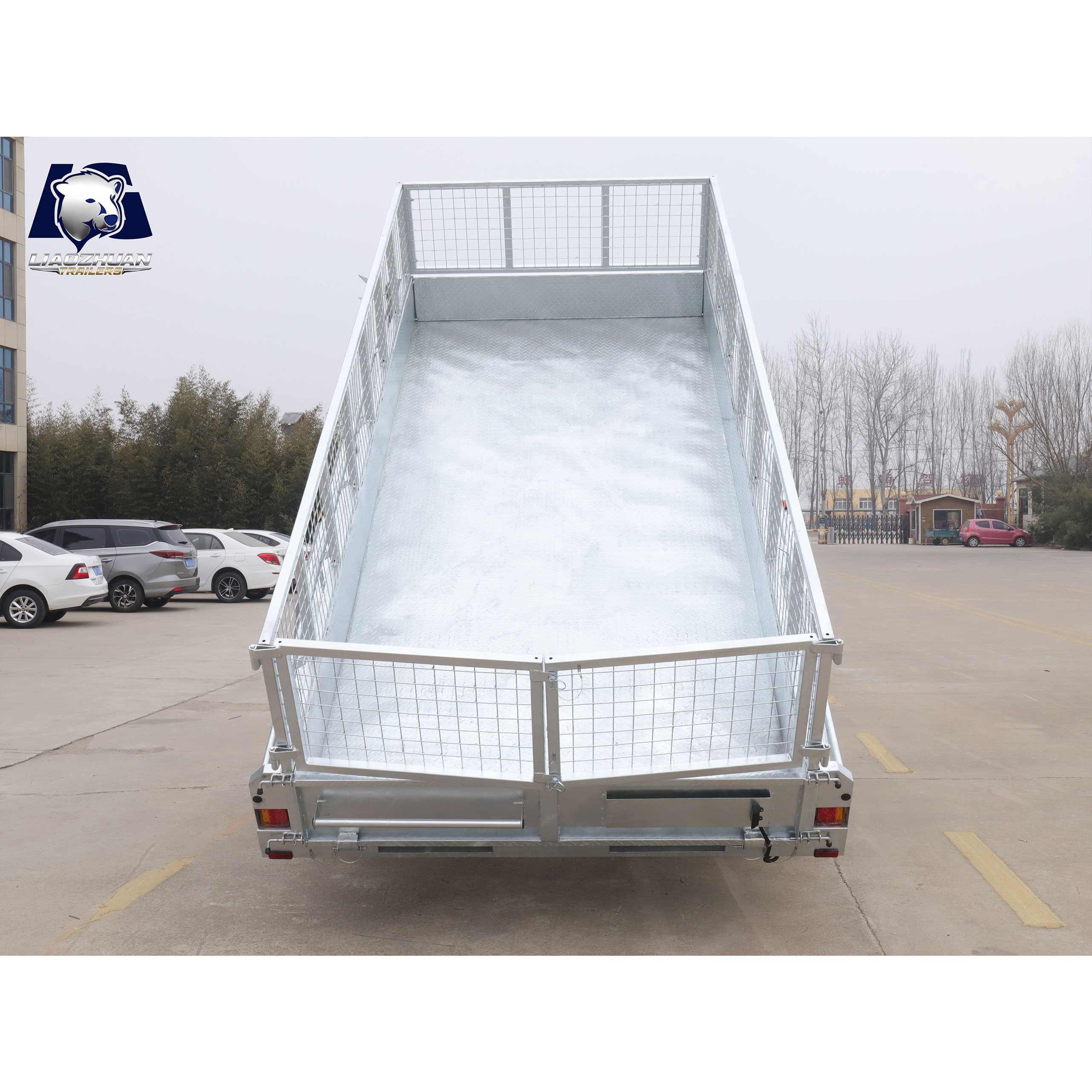 14x6 Hydraulic Tipper Galvanised Box Trailer 3500kg ATM (Electric Brake)