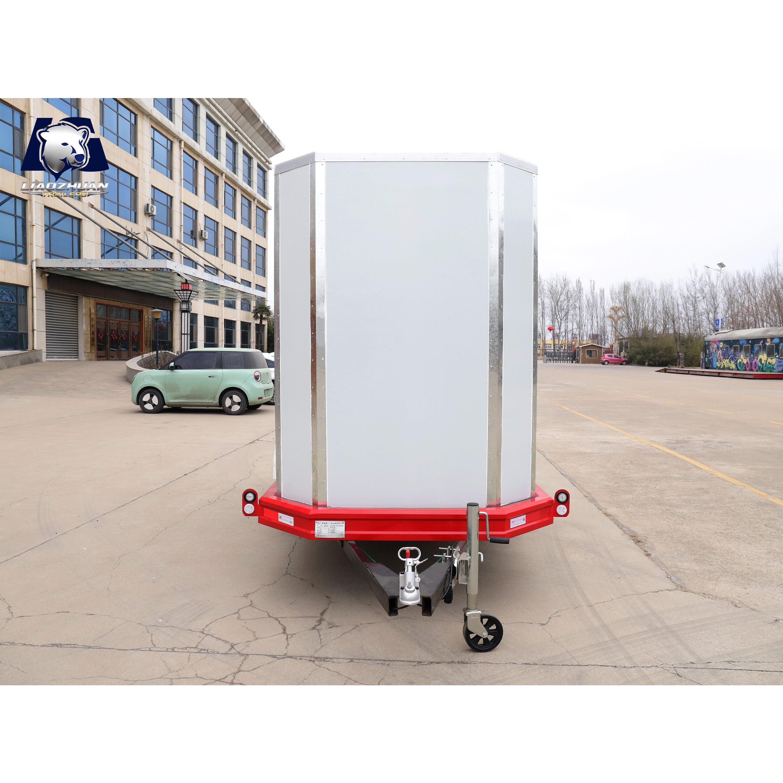 Single-axle box trailer