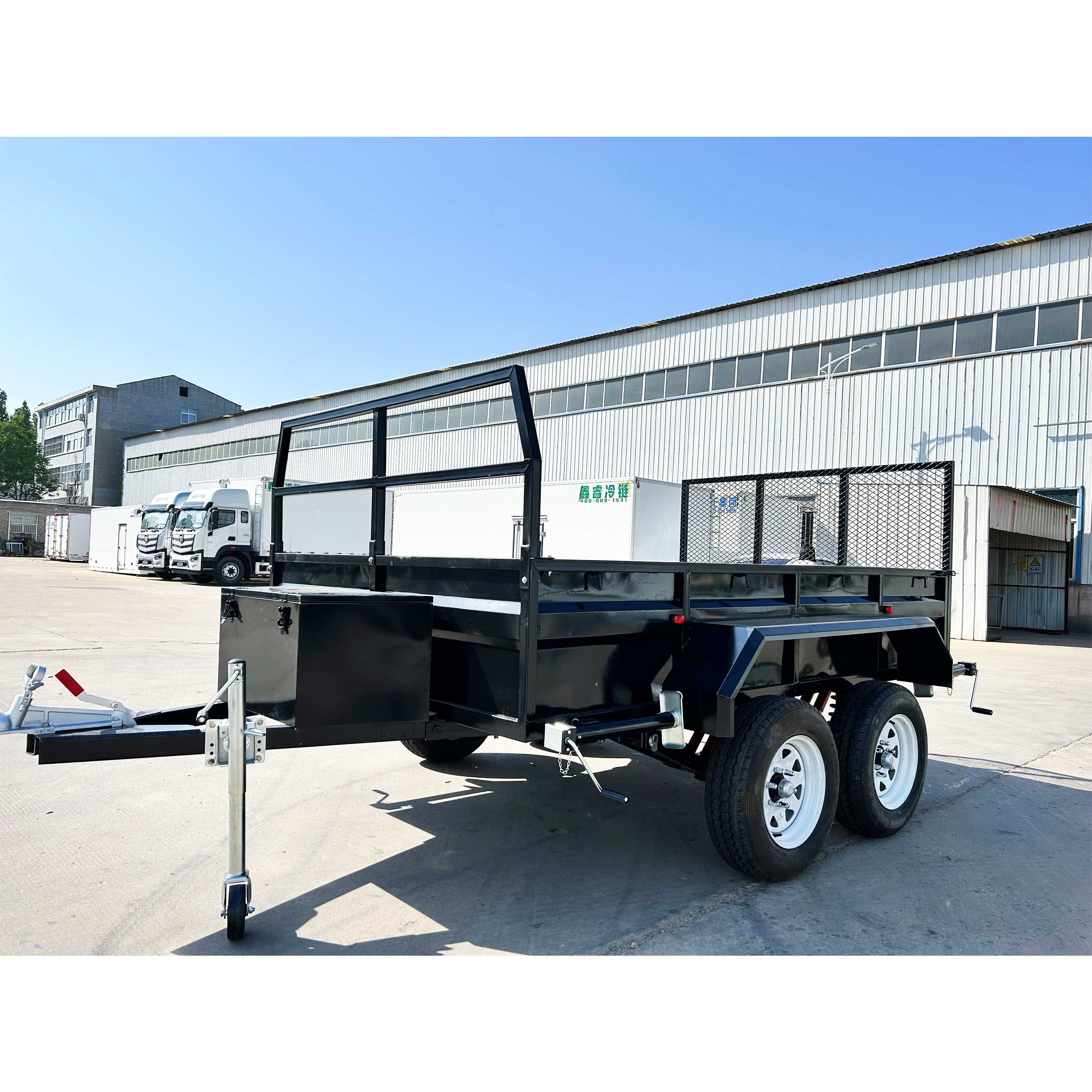 Multifunctional utility trailer