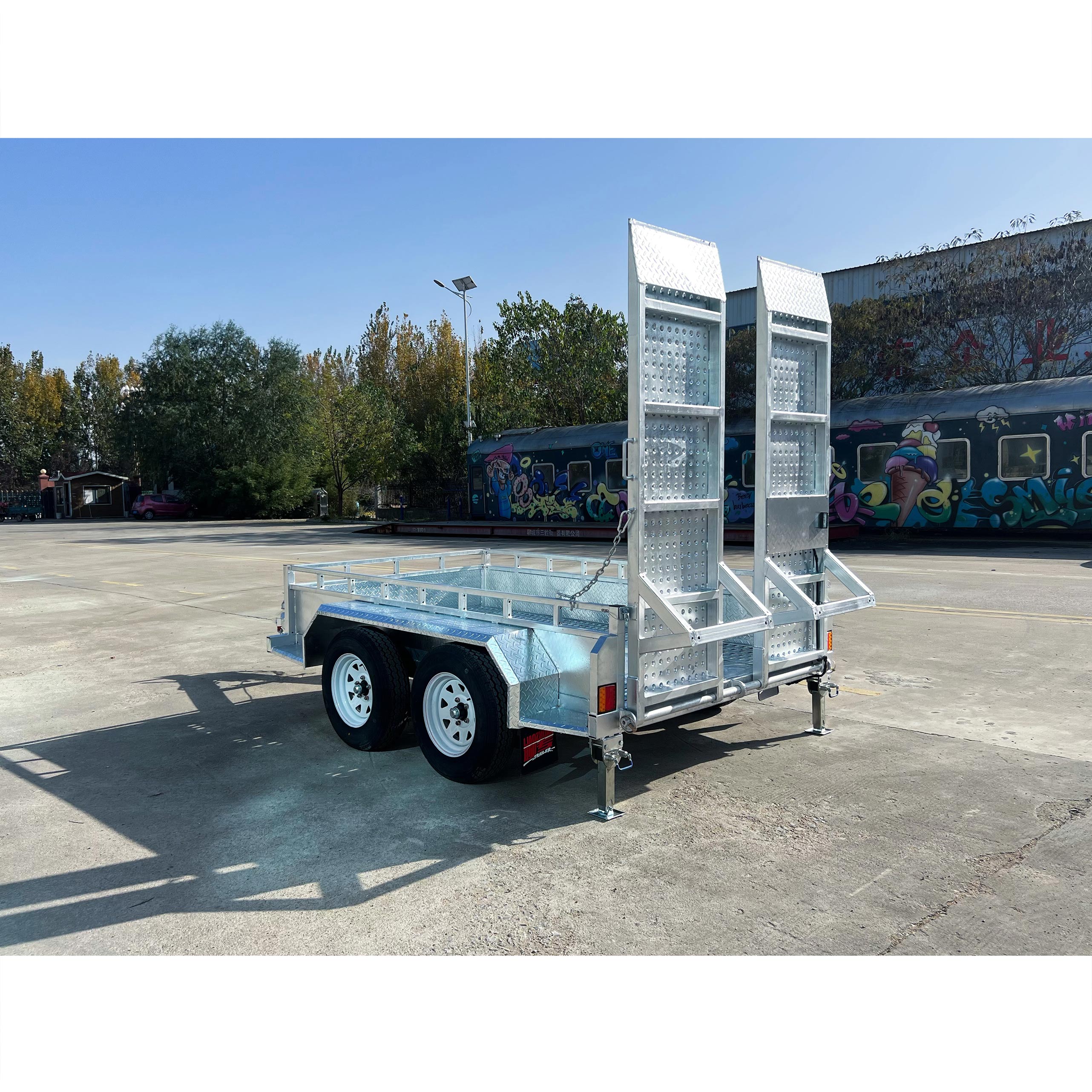 9*5 Scissor-type lift trailer ATM3500kg