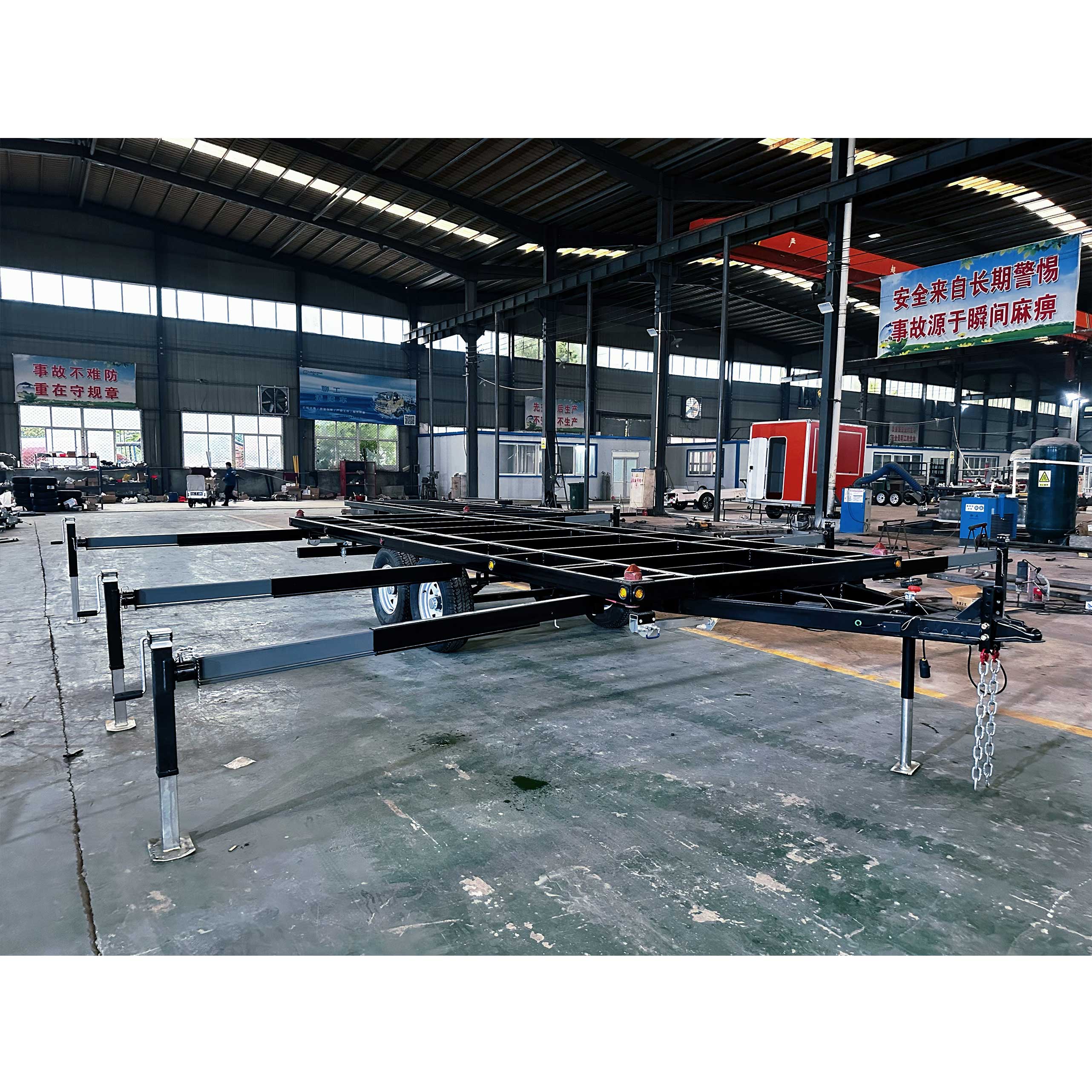 Expandable housing container trailer ATM5500kg export to the US