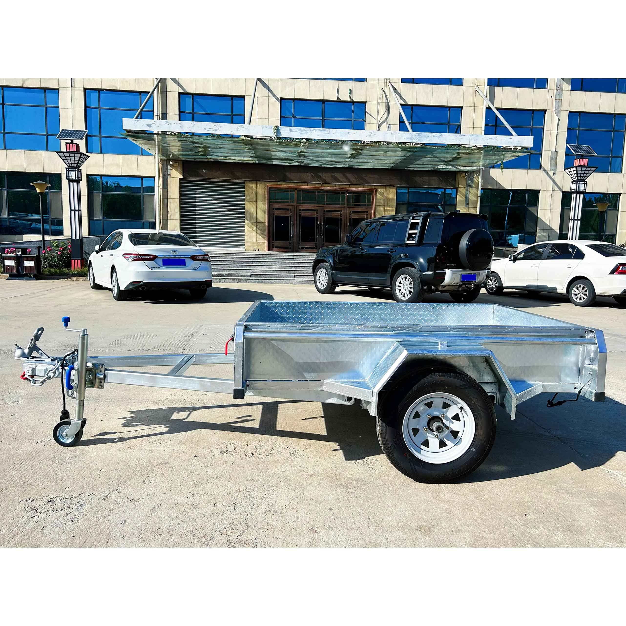 6x4 Premium Single Axle Hot-Dip Galvanised Tilting Box Trailer 750kg ATM