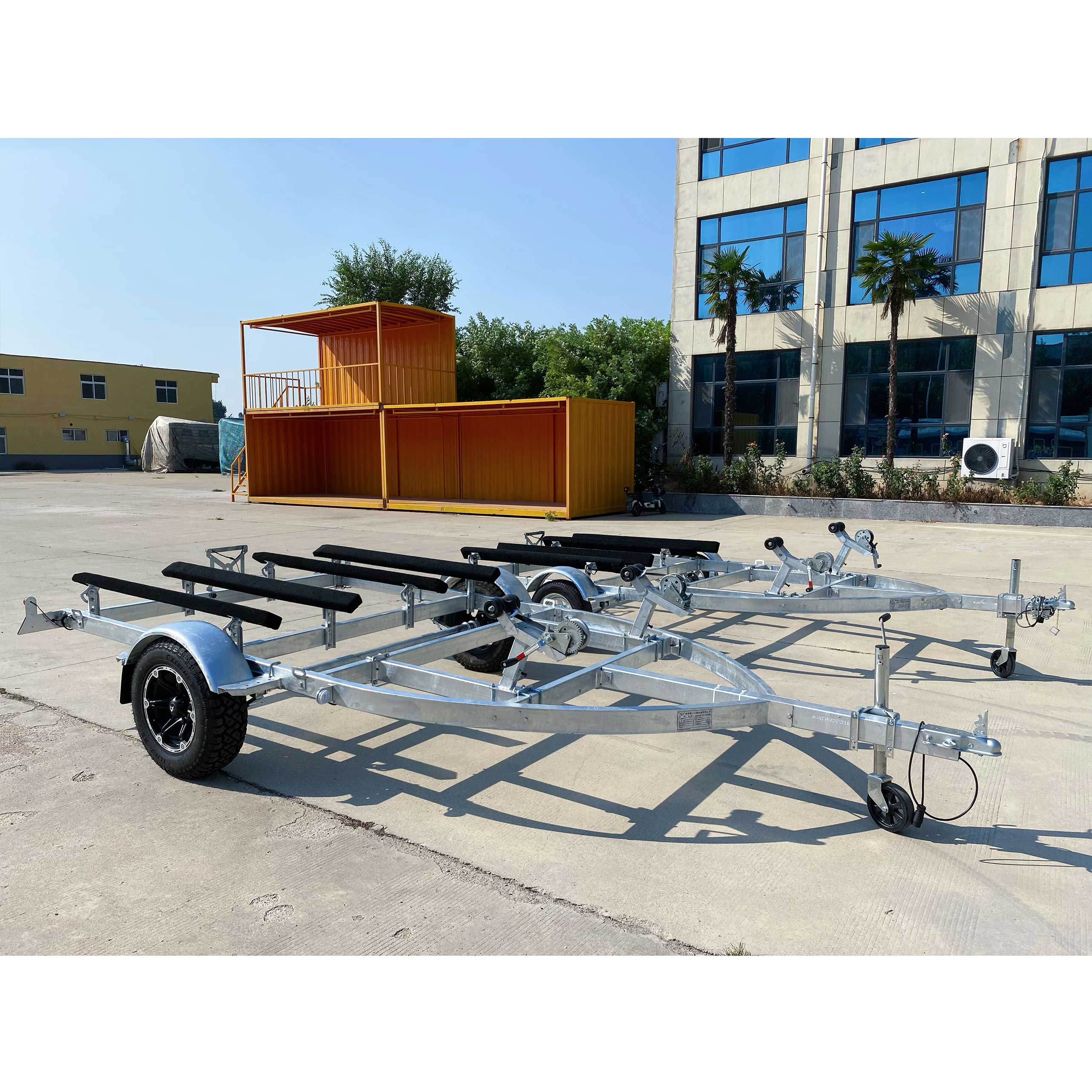 Double boat&Jetski trailer