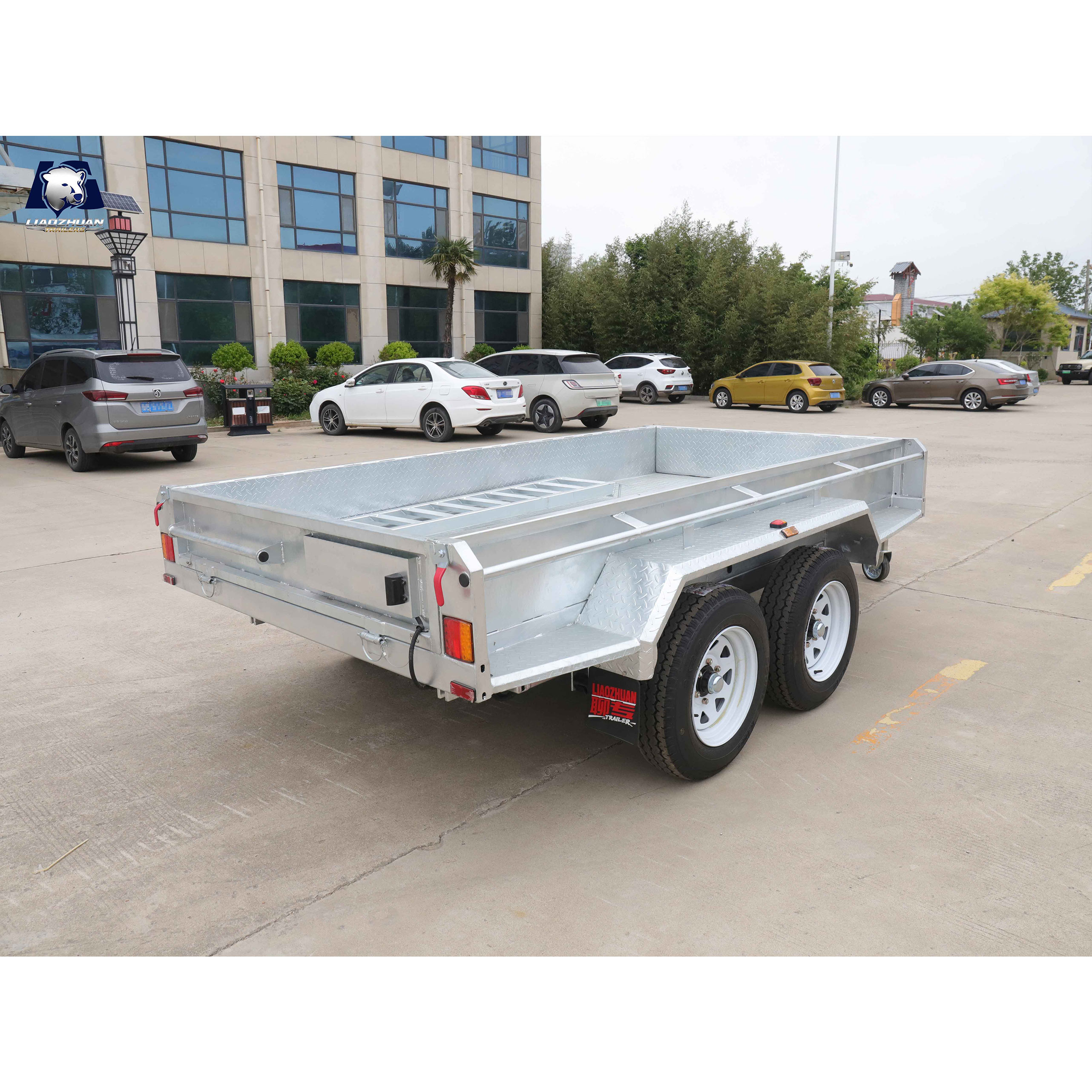 10x5 Hydraulic Tipper Galvanised Trailer 3000kg ATM (Electric Brake)