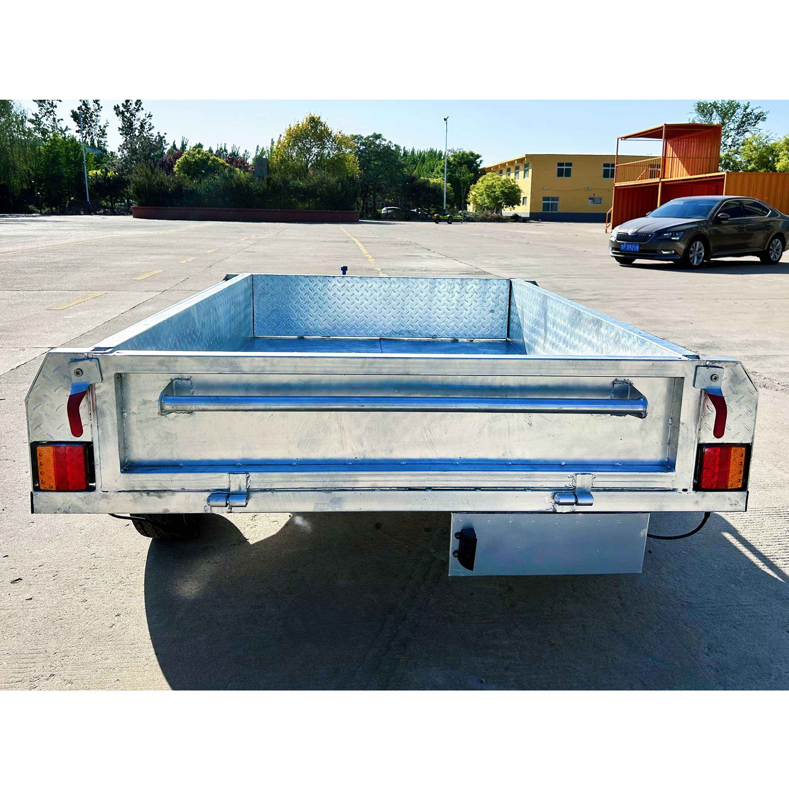 6x4 Premium Single Axle Hot-Dip Galvanised Tilting Box Trailer 750kg ATM