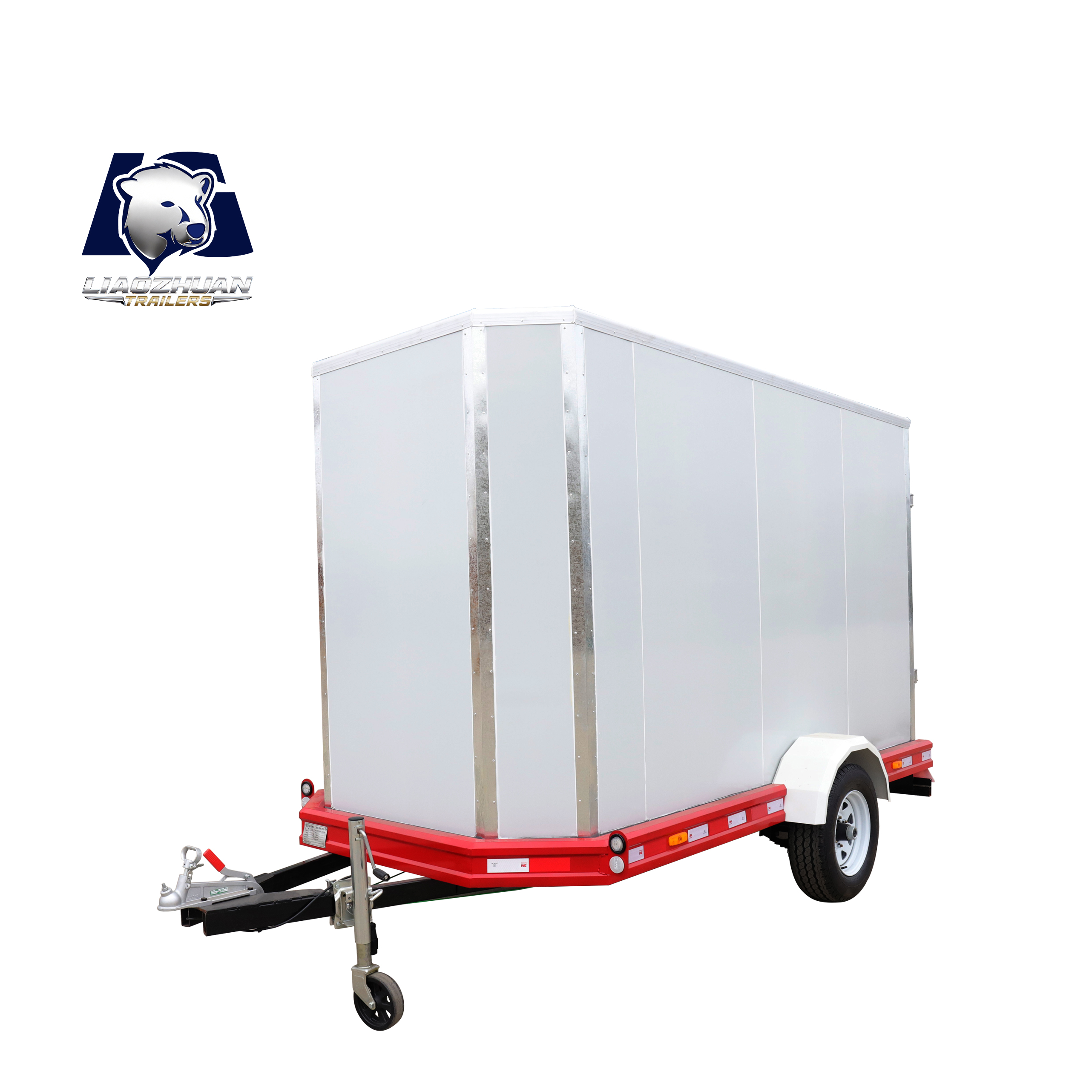 Single-axle box trailer