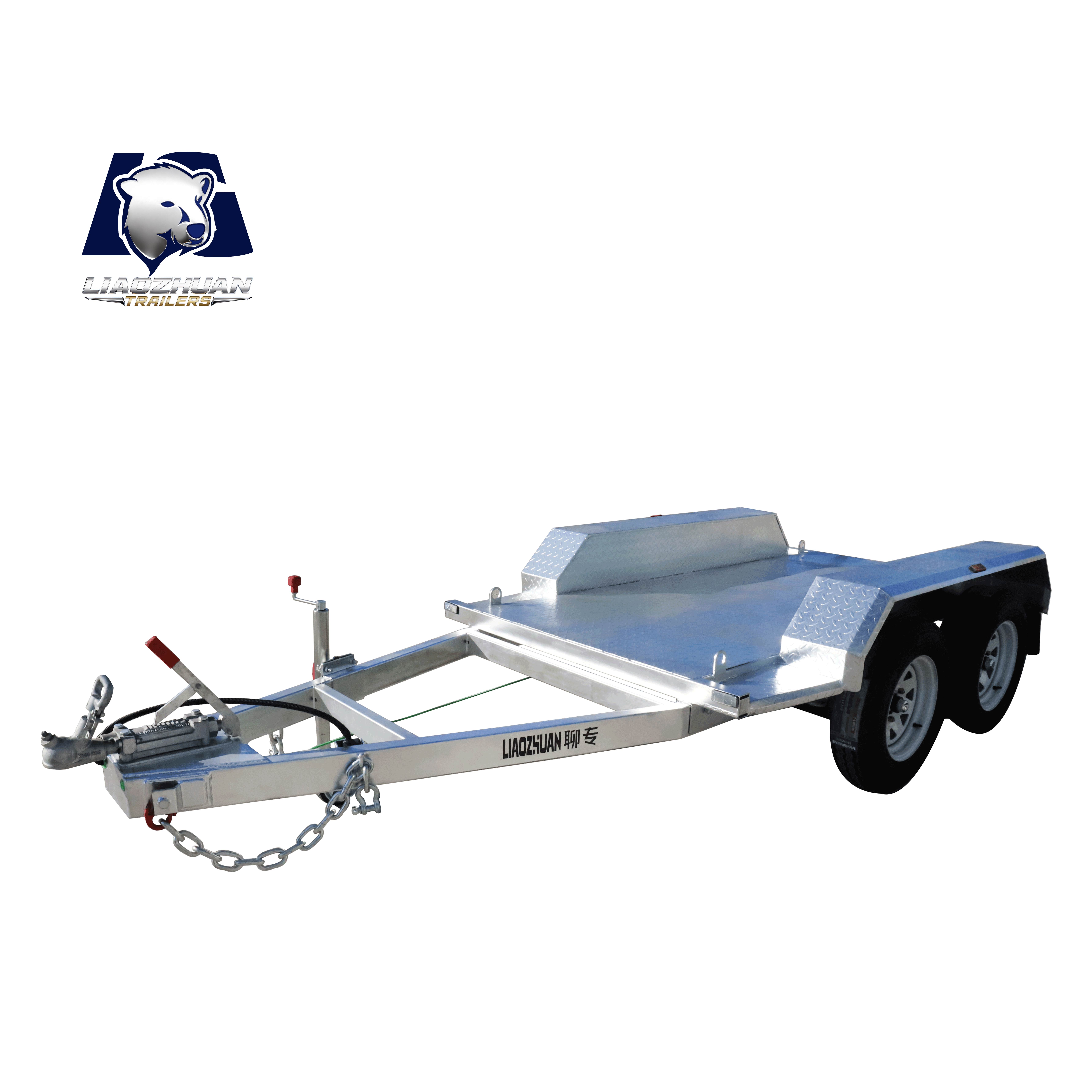 Two-axis generator trailer
