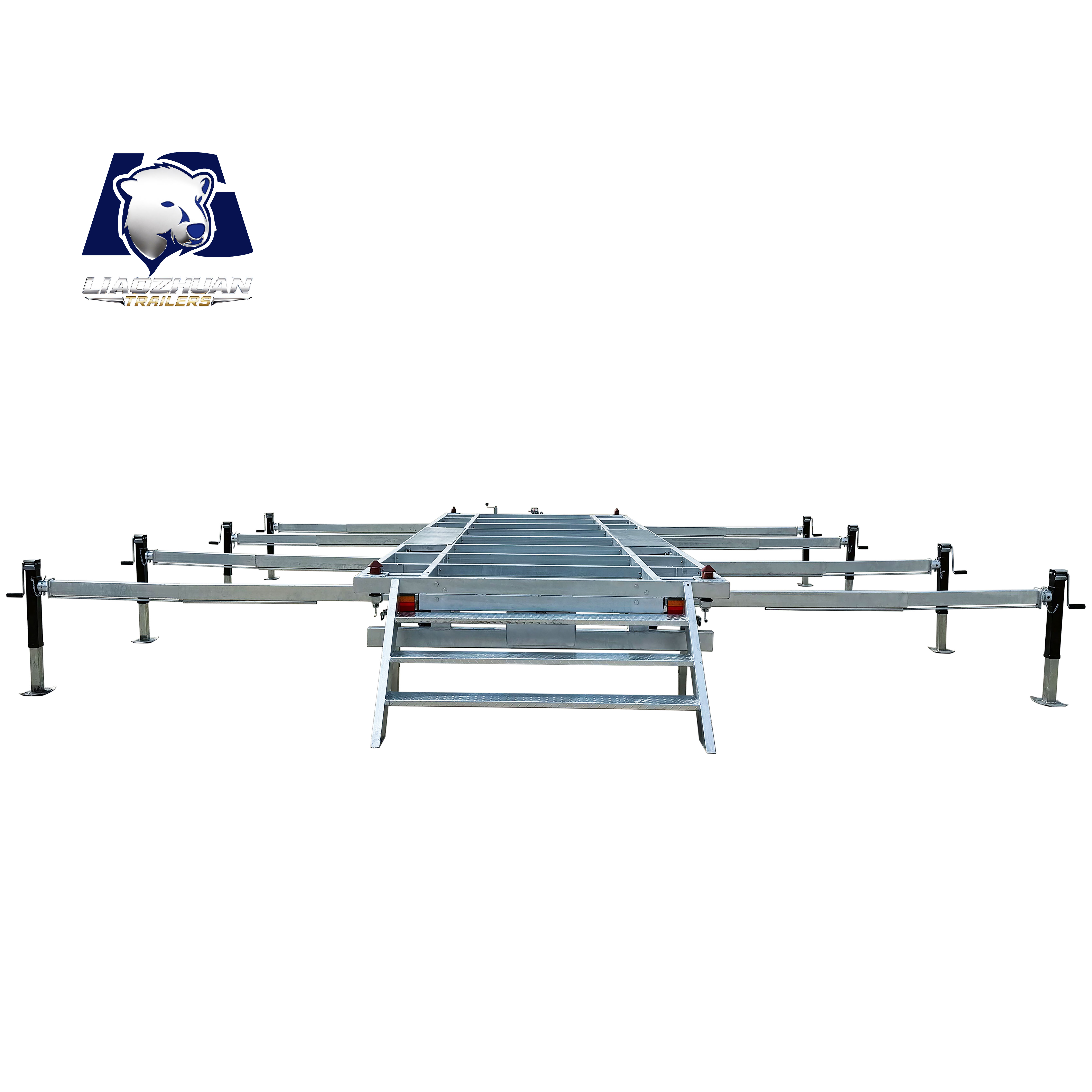 Hot-dip Galvanizing Skeleton Style Tiny House trailers