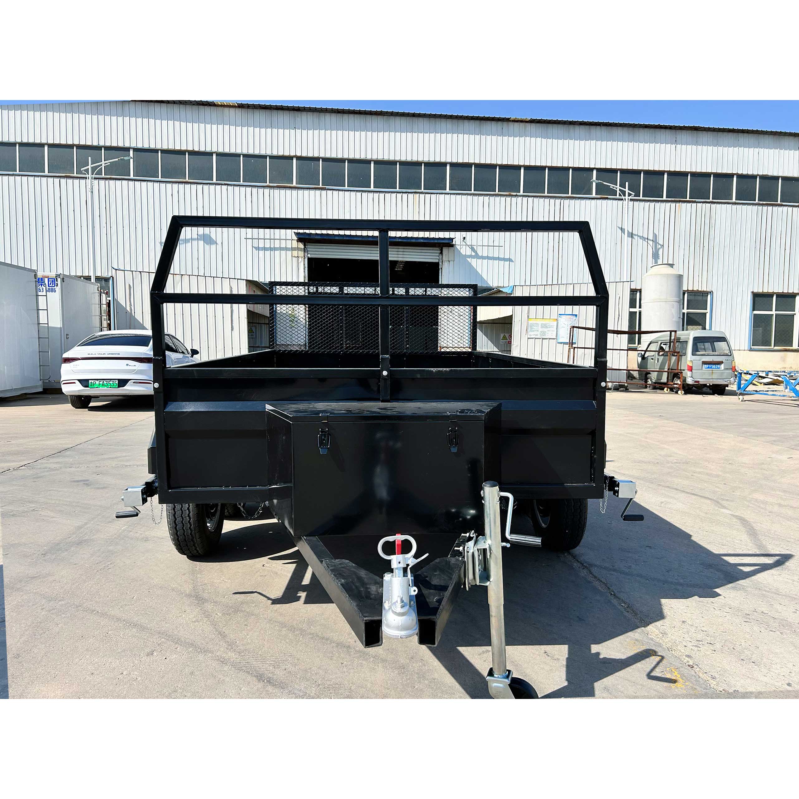 Multifunctional utility trailer