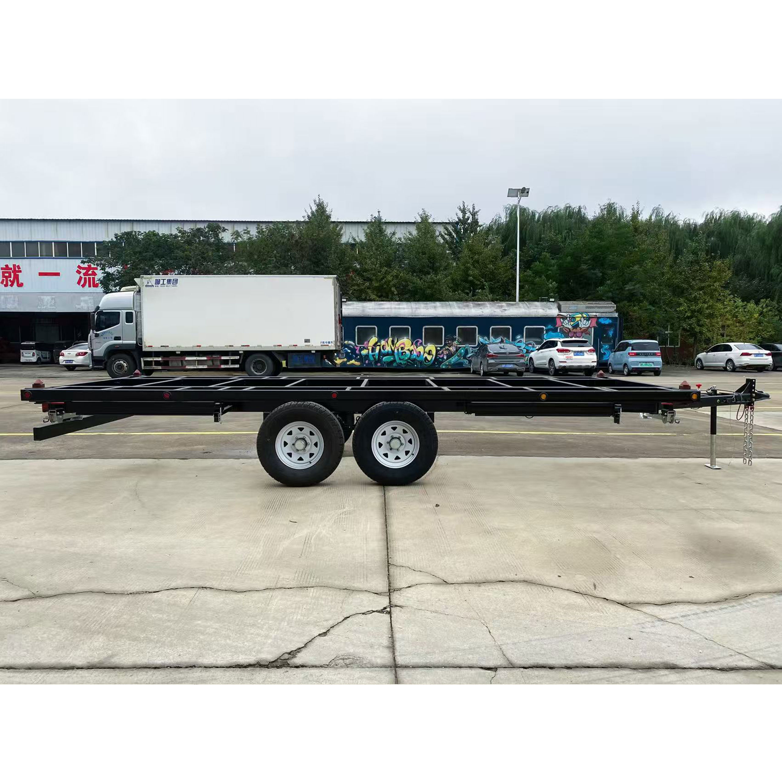 Expandable housing container trailer ATM5500kg export to the US