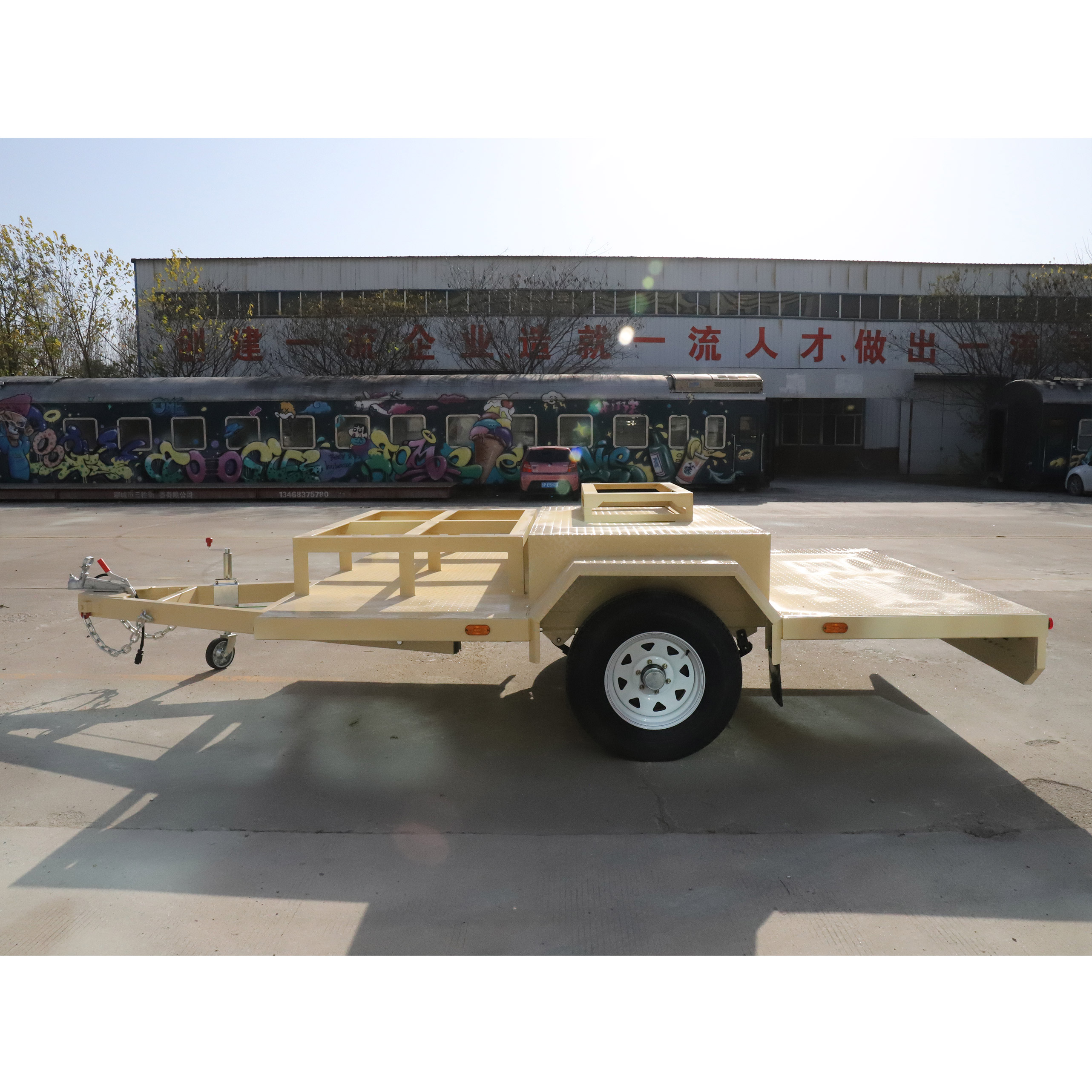 Energy storage equipment trailer