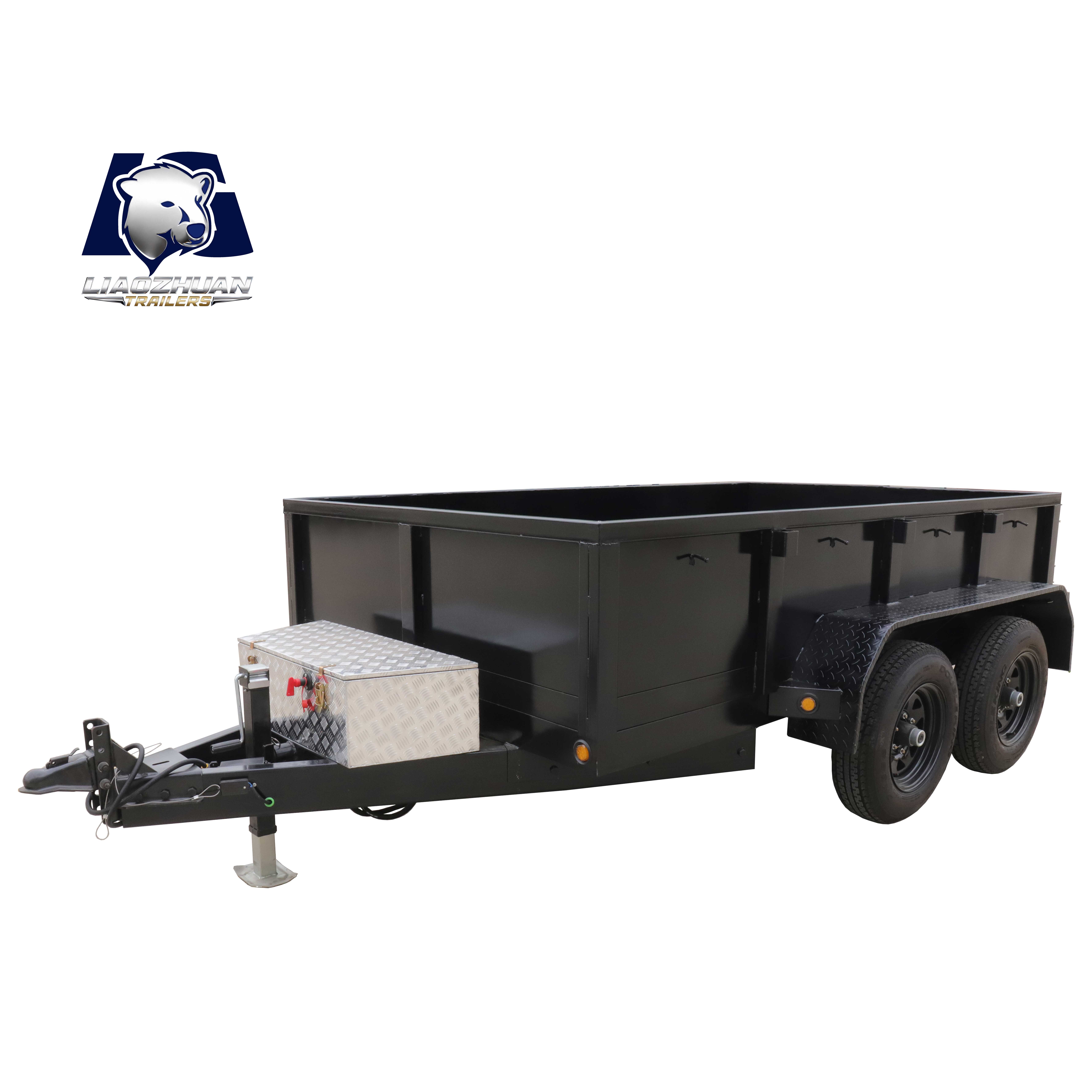 10x5 Hydraulic Dual-axis Tipper Painting Trailer 3000kg ATM (Electric Brake)
