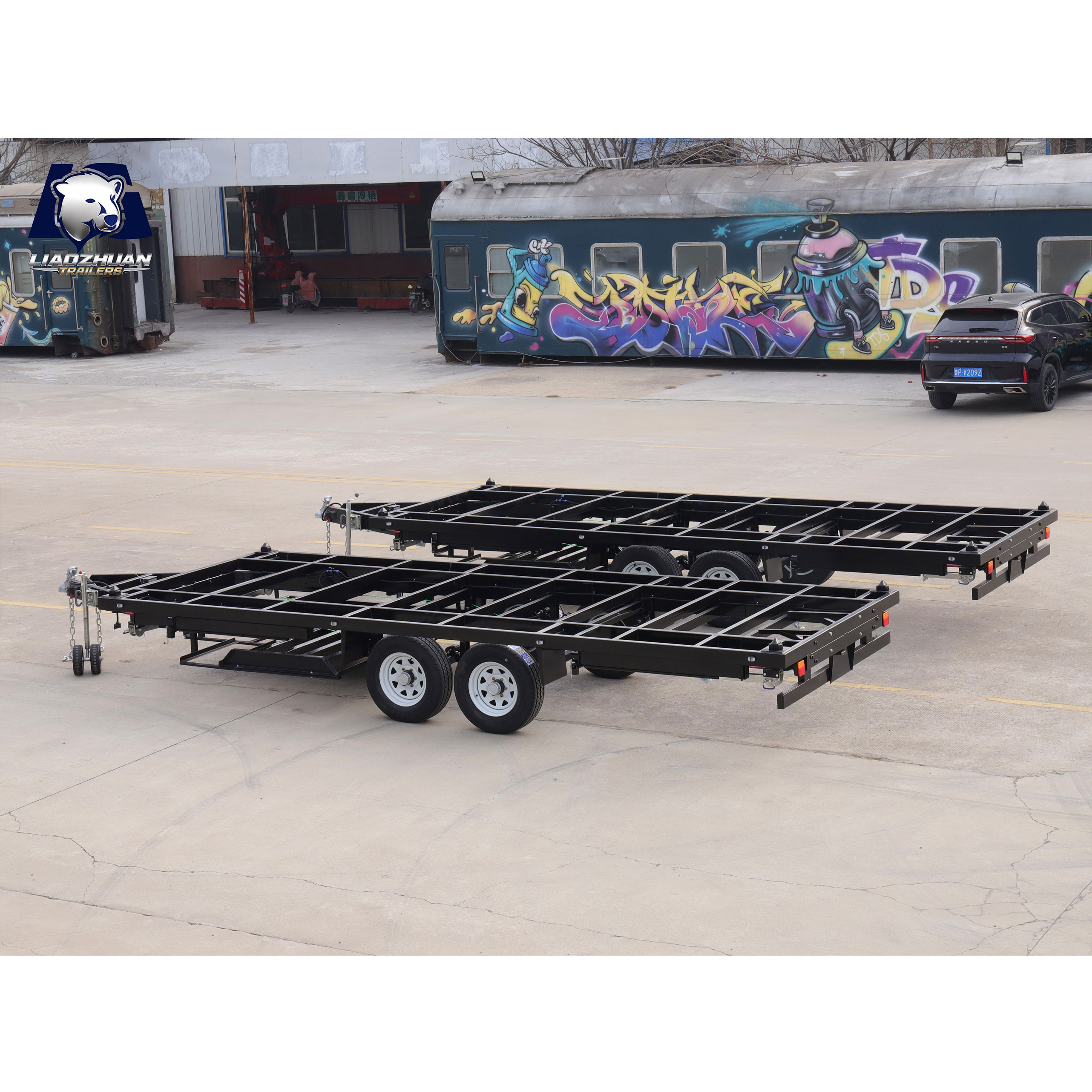 20ft House trailers (extendable outrigger design)