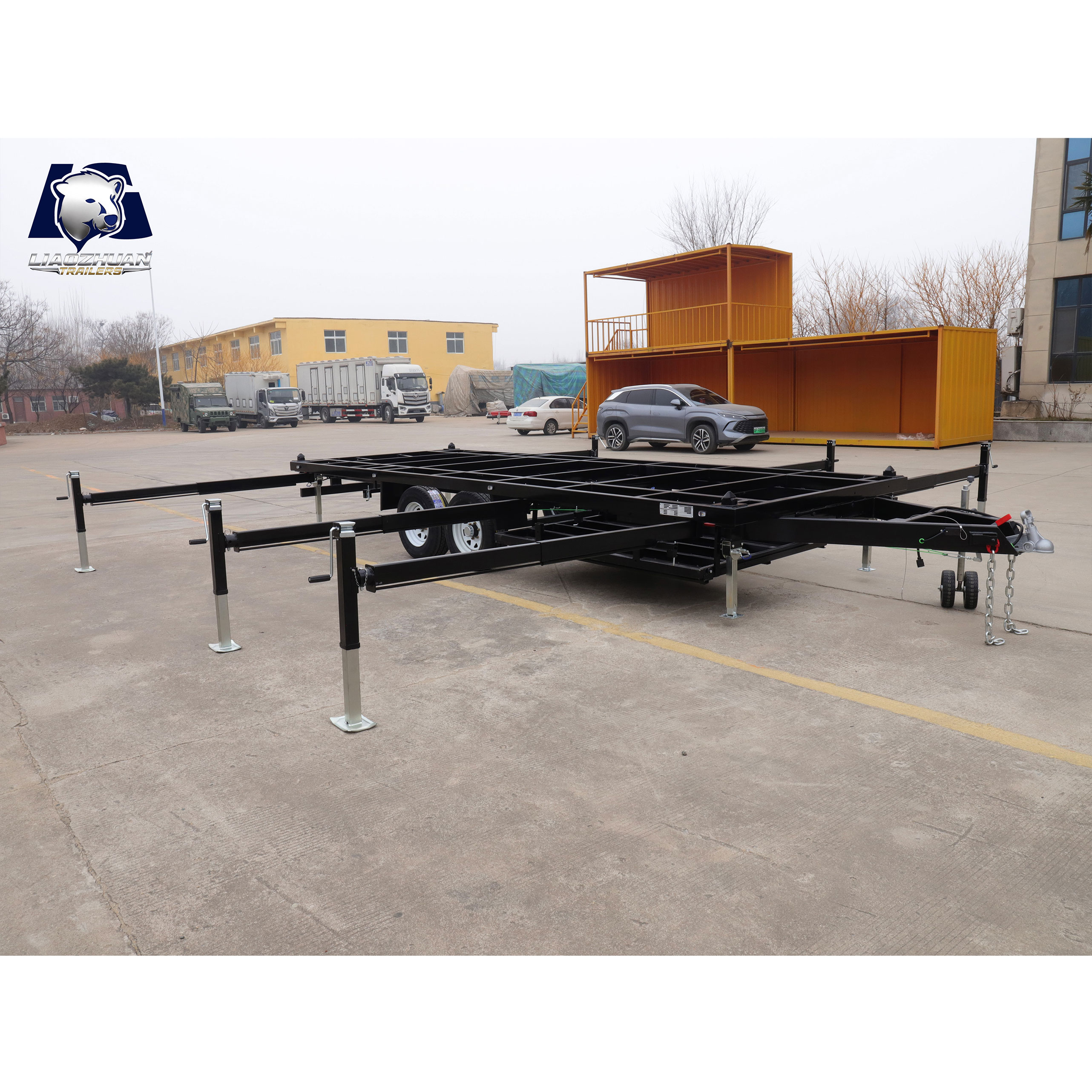 20ft House trailers (extendable outrigger design)