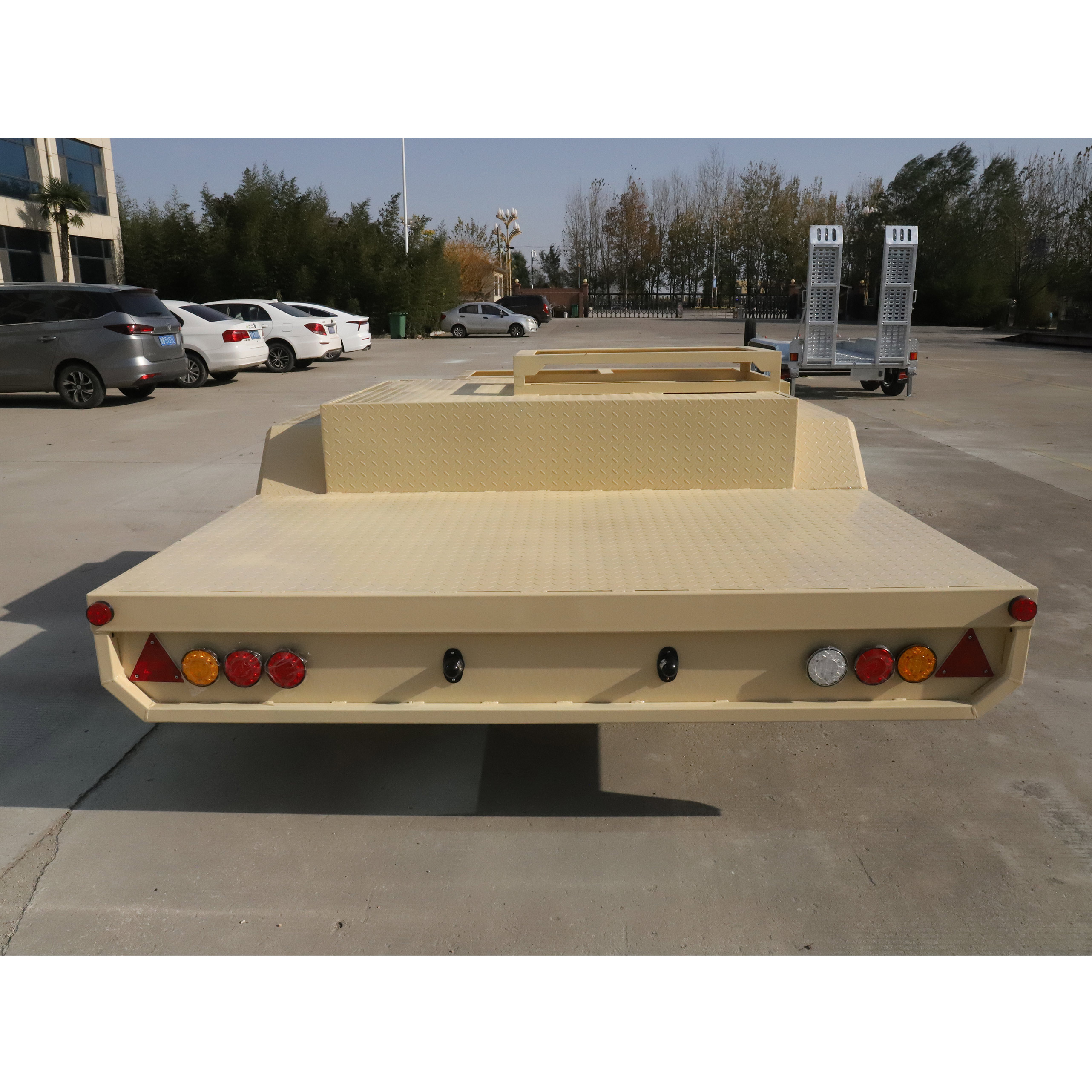 Energy storage equipment trailer