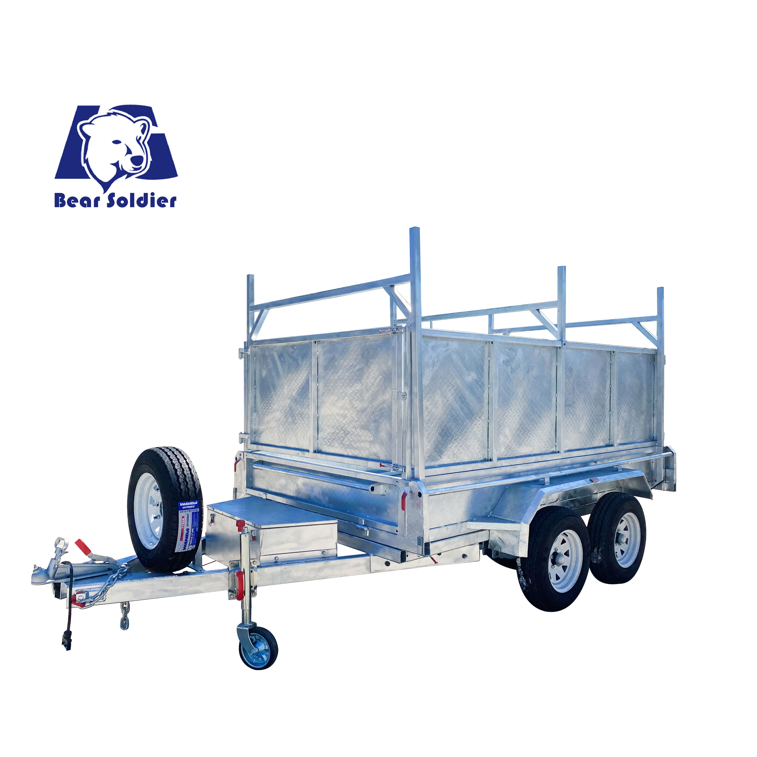 Two-axle series box trailer