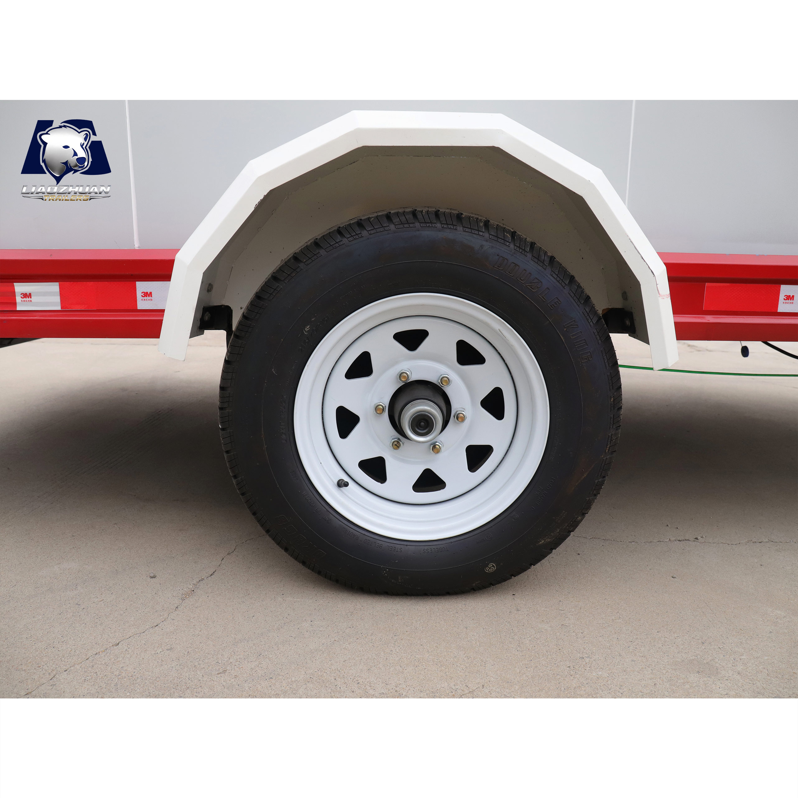 Single-axle box trailer