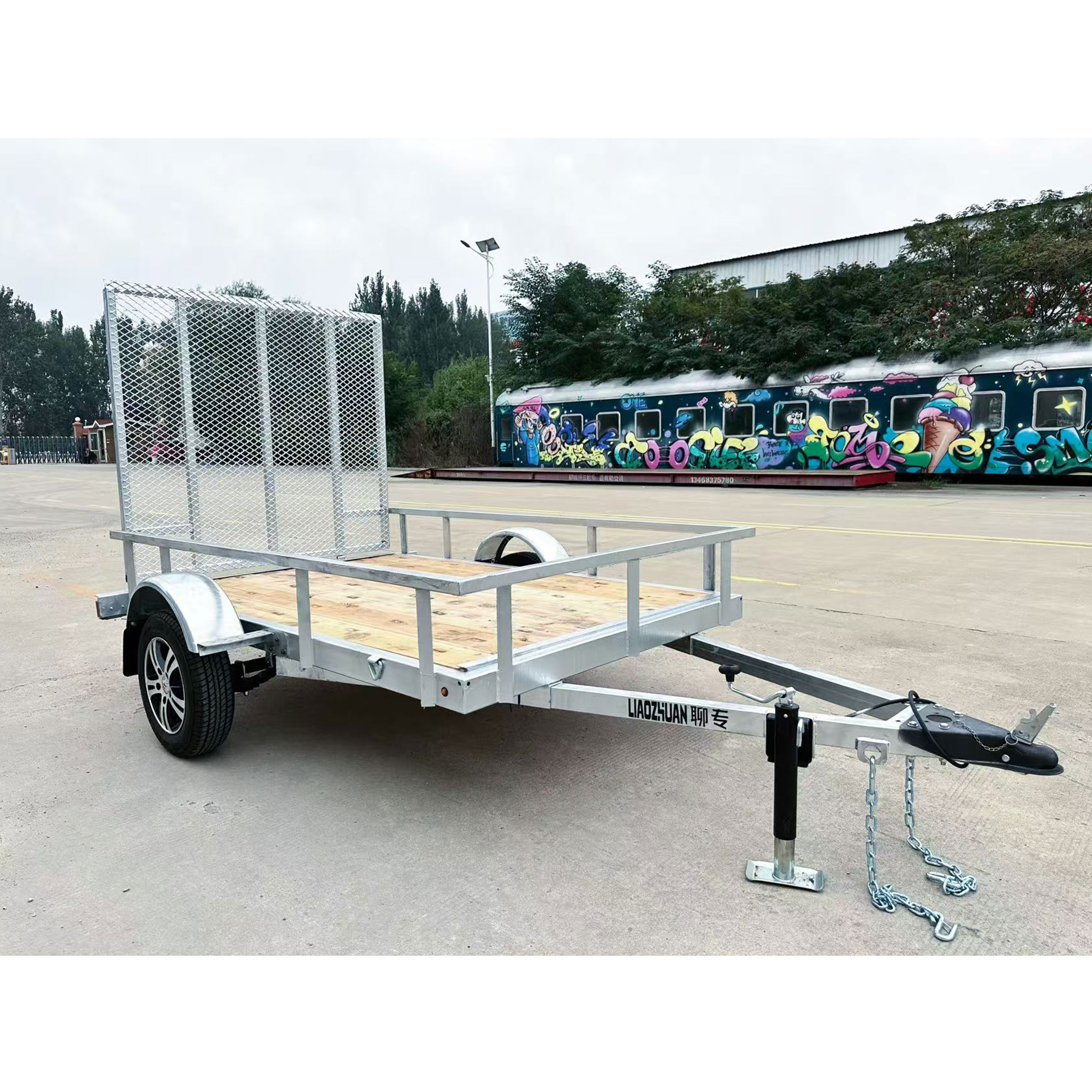 8×5 Single-axis trailer