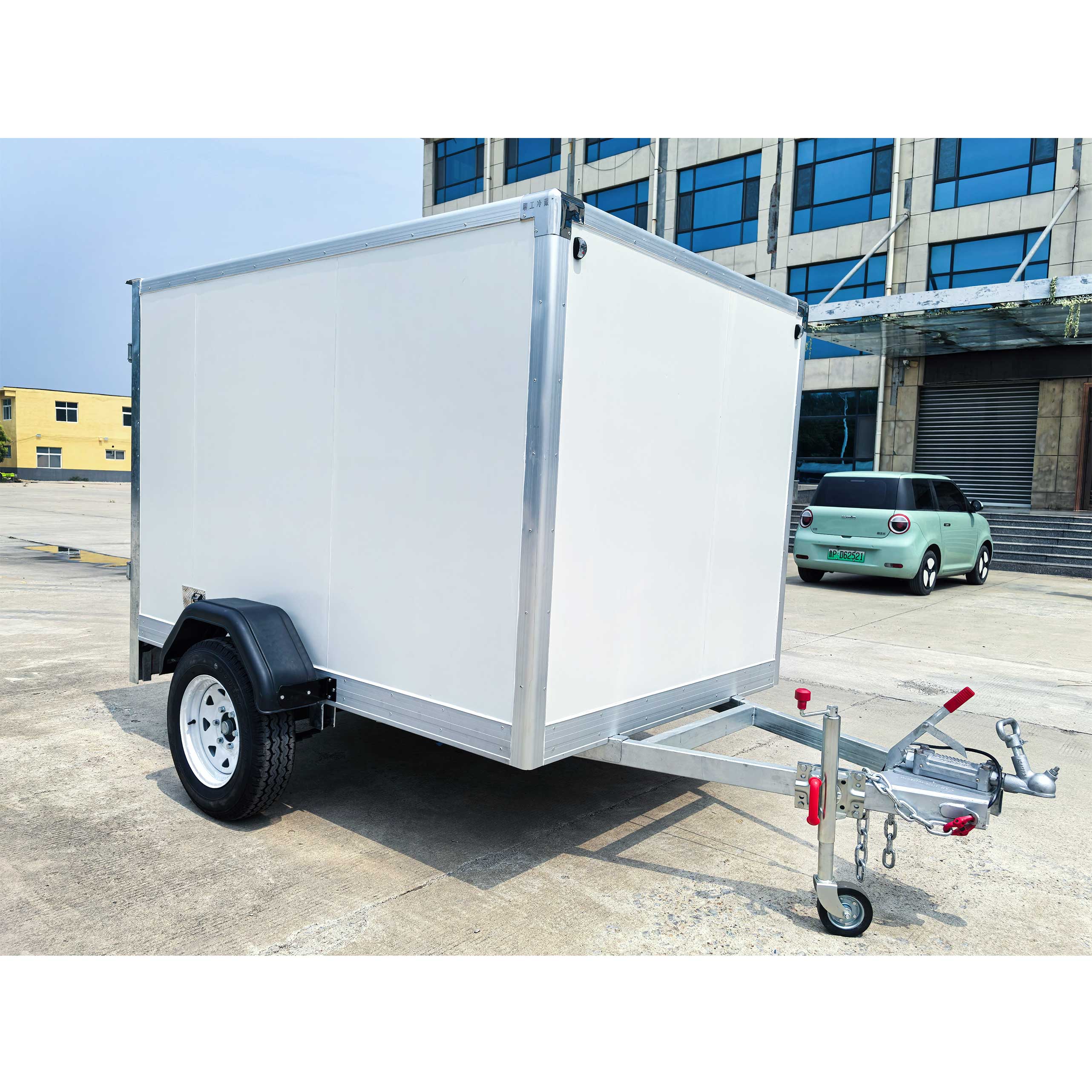 New Zealand standard single-axle box-type trailer
