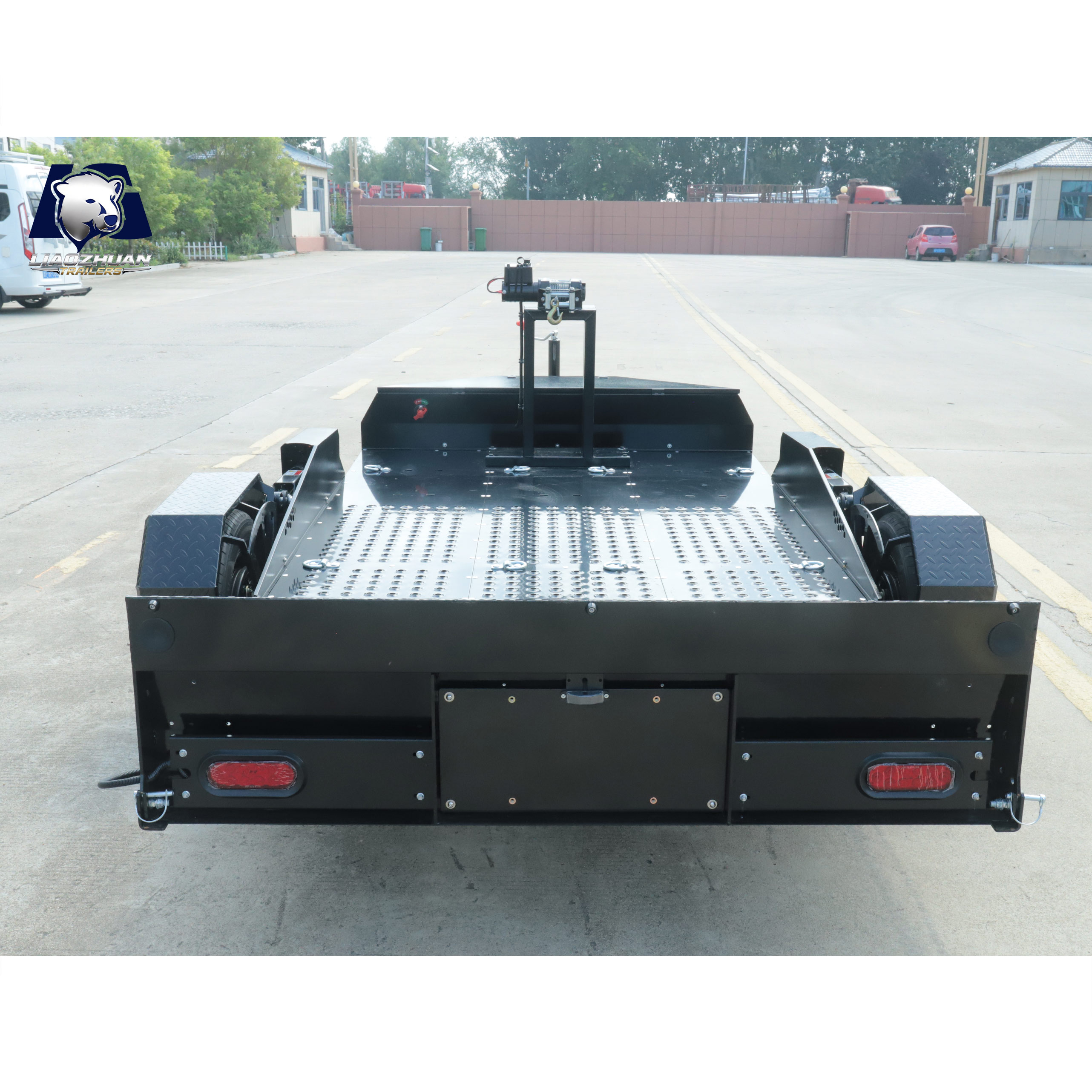 Single-axis Mobile Energy Storage Device Trailer 1500kg ATM